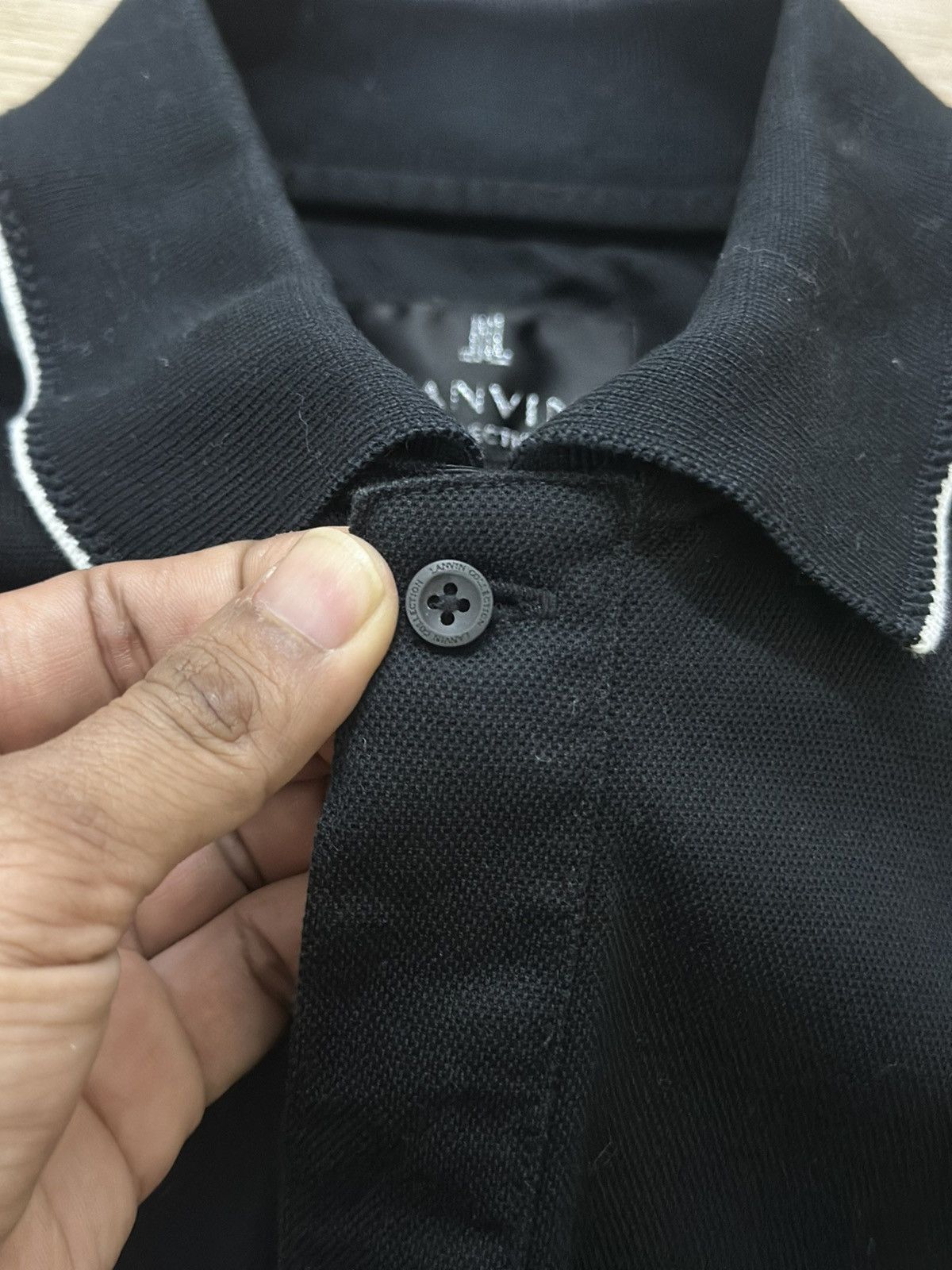 Designer × Lanvin Rare Lanvin Collection Longsleeve Polo Shirt Like New Size US M / EU 48-50 / 2 - 6 Thumbnail