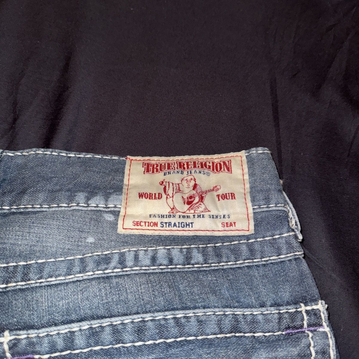 True Religion True Religion Straight Big T Stitch Flap Paint Splatter Size US 34 / EU 50 - 13 Thumbnail