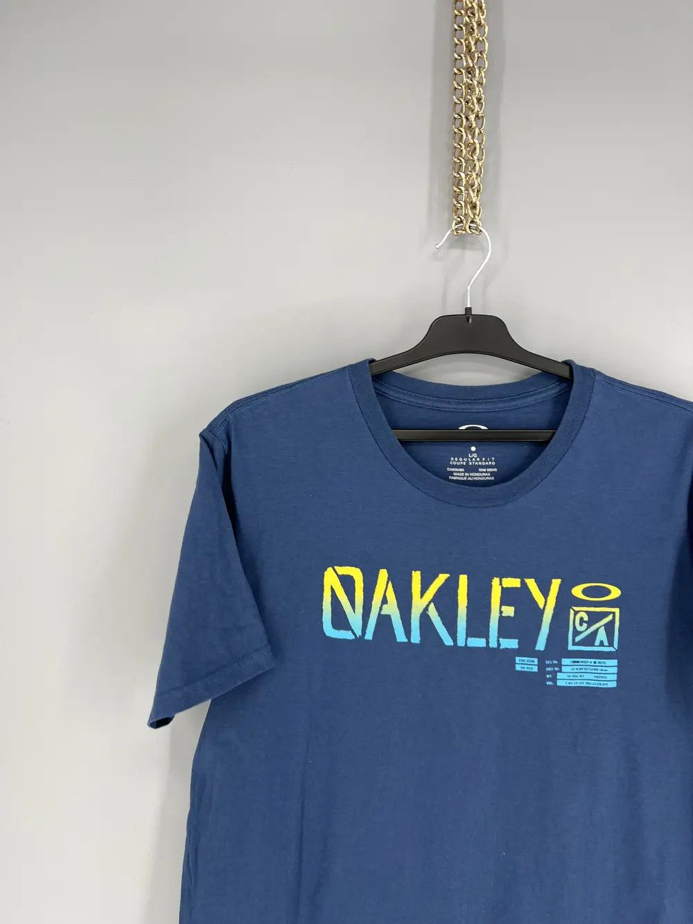 Oakley Vintage 90s Oakley Software Big Logo T-shirts Outdoor Life Size US L / EU 52-54 / 3 - 4 Thumbnail