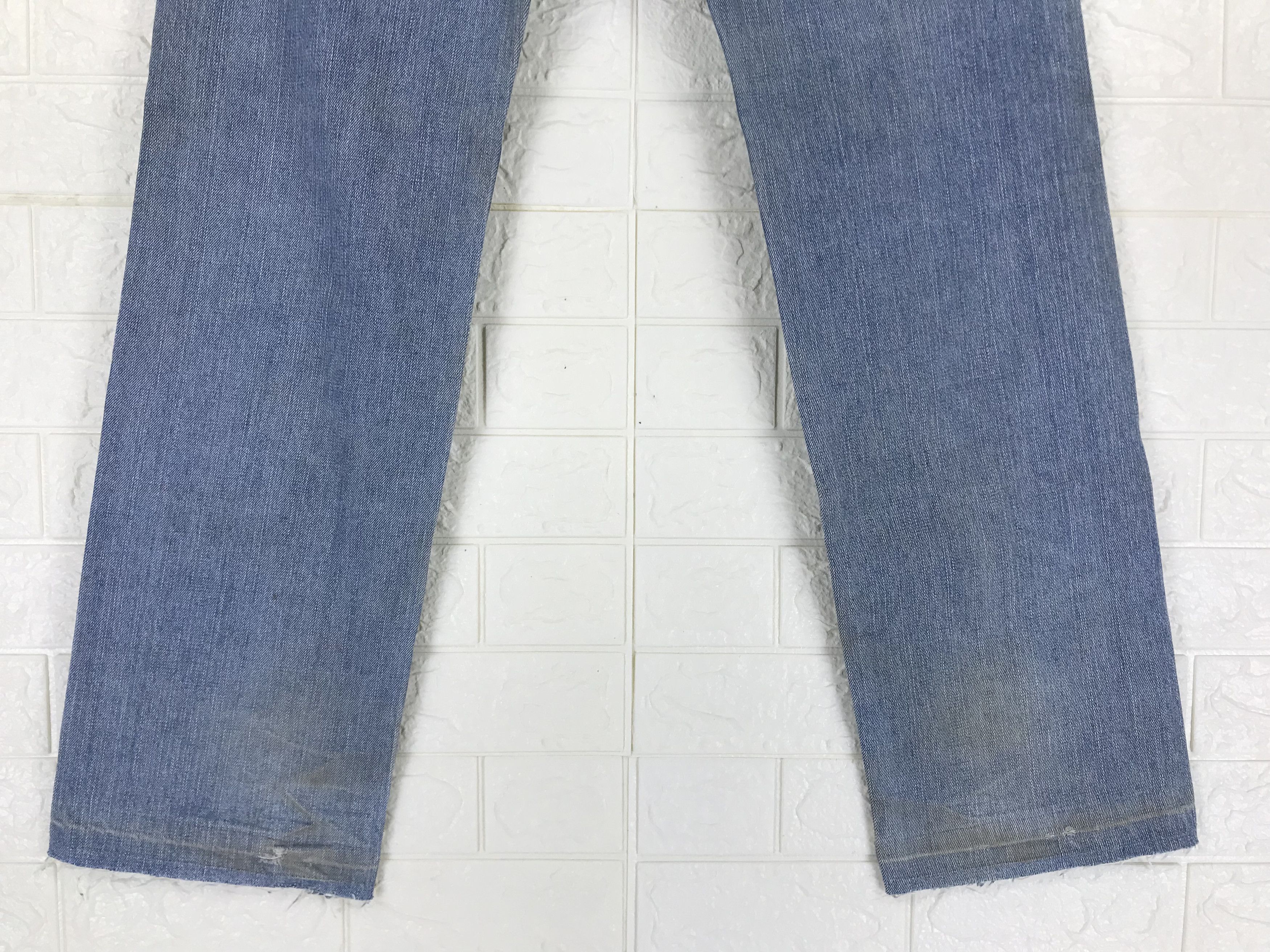 Edwin Vintage 90s Edwin 505X Orange Tab Selvedge Jeans Size US 29 - 9 Thumbnail