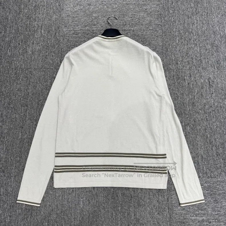 Hermes Hermes Striped Cashmere Knit Top Size US M / EU 48-50 / 2 - 5 Thumbnail