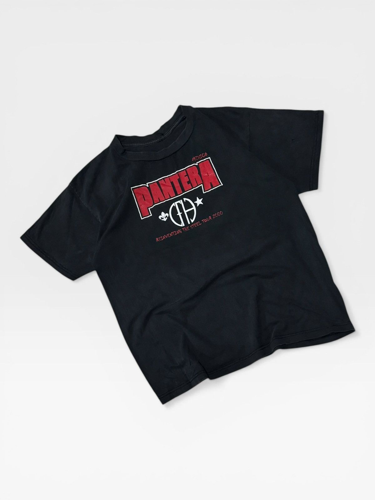 Band Tees Rare Vintage Pantera Tour 2000 Mexico City T-Shirt Size US L / EU 52-54 / 3 - 5 Thumbnail
