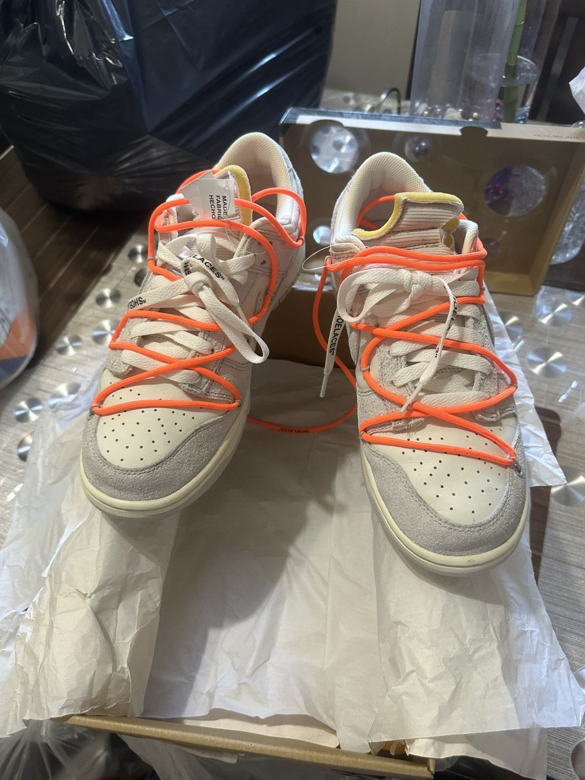 Nike × Off-White Off white dunk low lot 11 size 9 Size US 9 / EU 42 - 8 Thumbnail