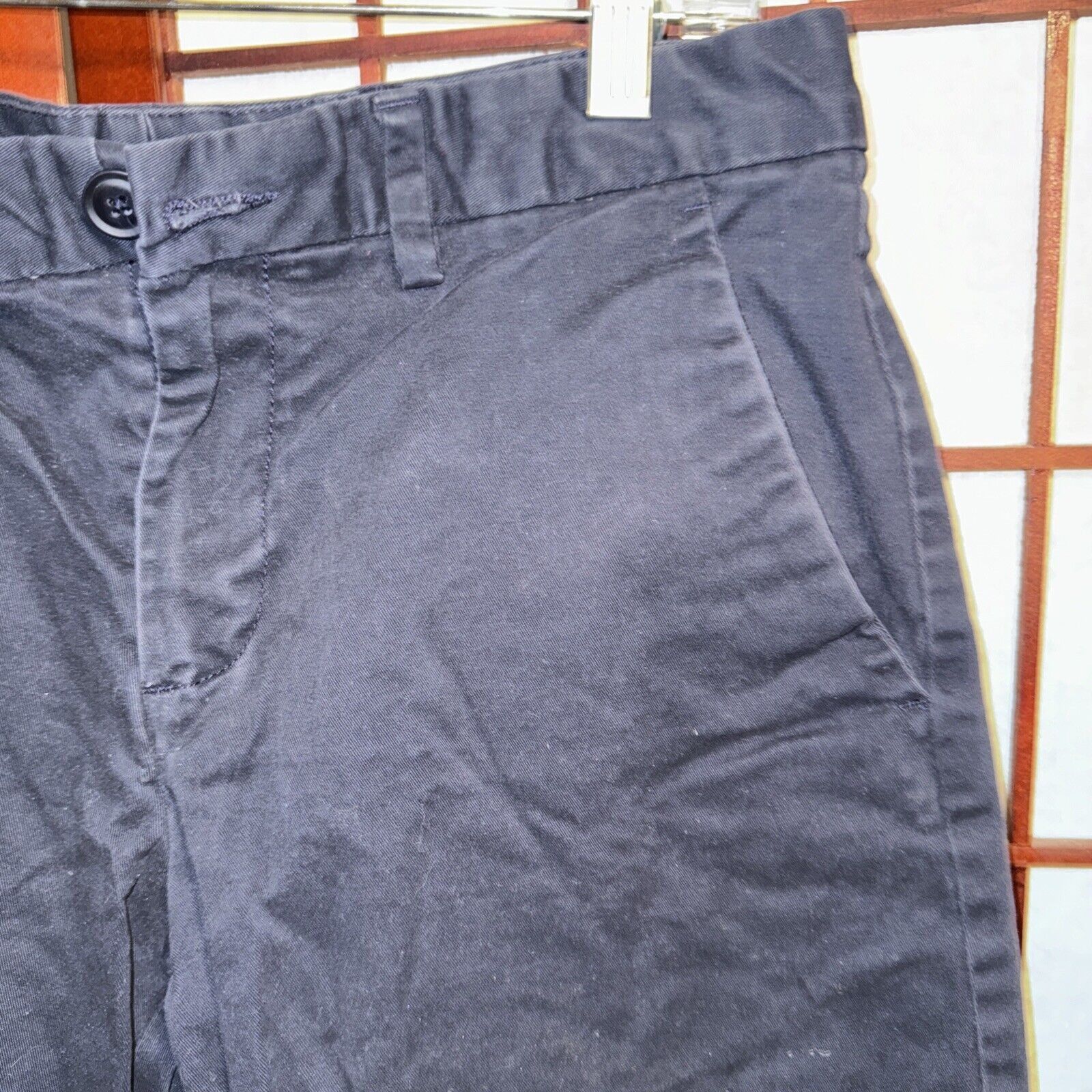 Perry Ellis Perry Ellis Women's Shorts Size 30 (SMALL) Navy Blue Size 30" / US 8 / IT 44 - 8 Thumbnail