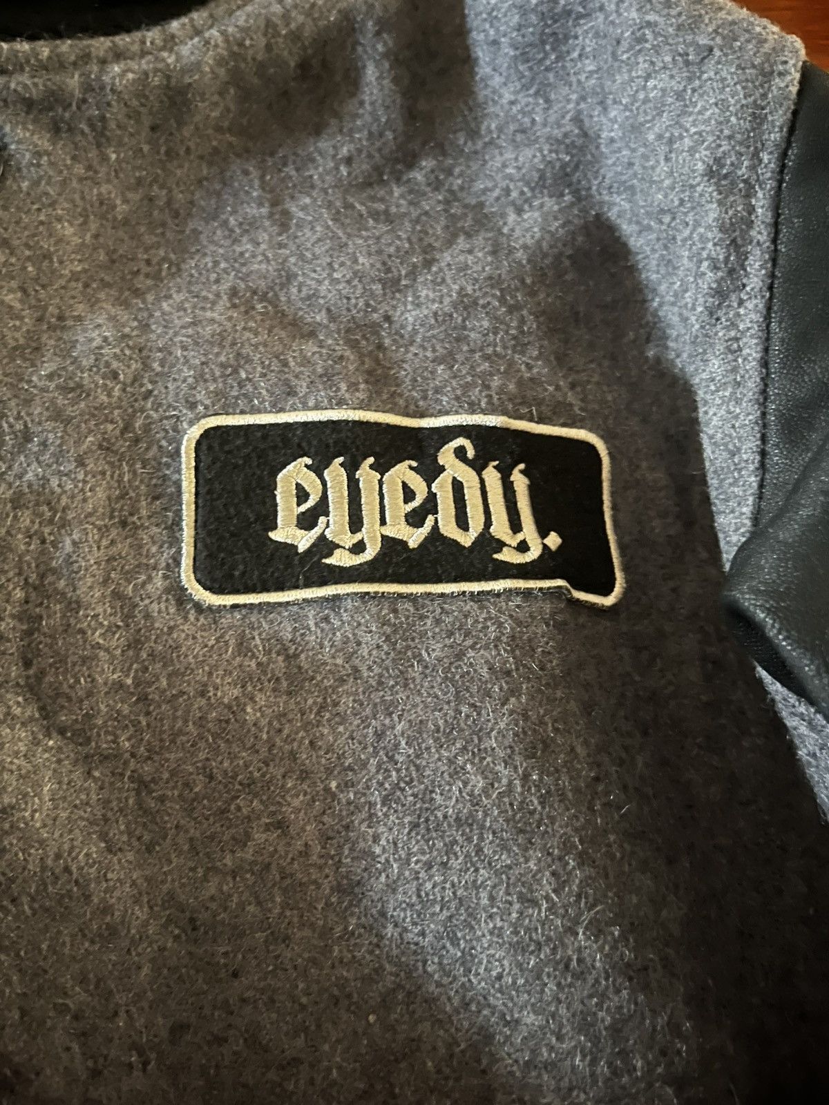 Thrasher Thrasher EYEDY Varsity Leather Wool Jacket Size US L / EU 52-54 / 3 - 3 Thumbnail
