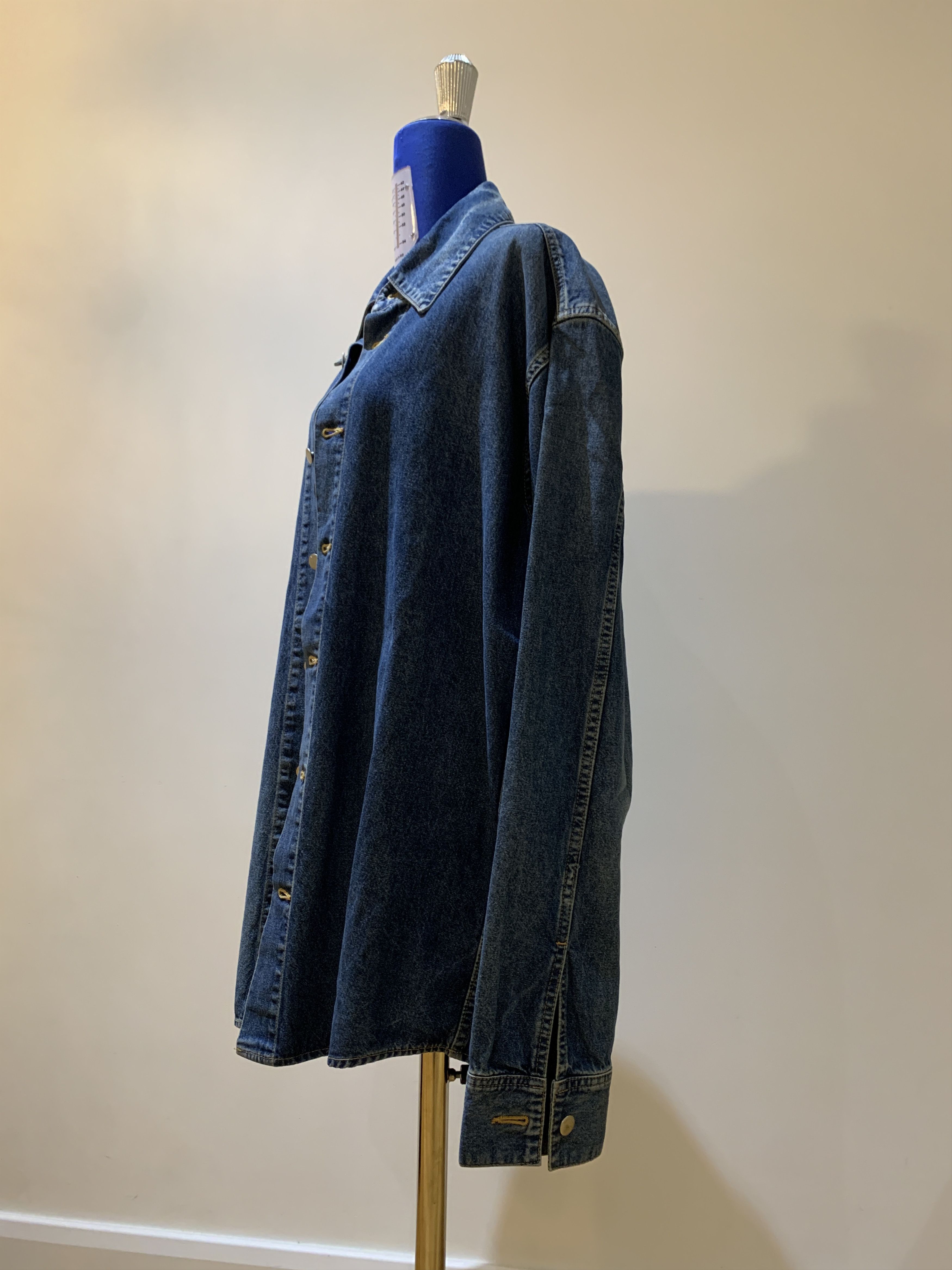 Ambush Design Ambush Oversize Back Zip Denim Shirt Size US S / EU 44-46 / 1 - 2 Thumbnail