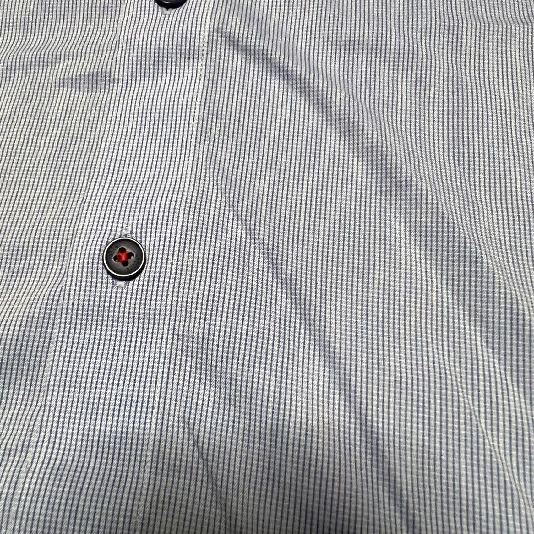 Vintage Twillory Untuckable Shirt Mens Large Blue Button Down Patterned Shirt Size US L / EU 52-54 / 3 - 2 Thumbnail