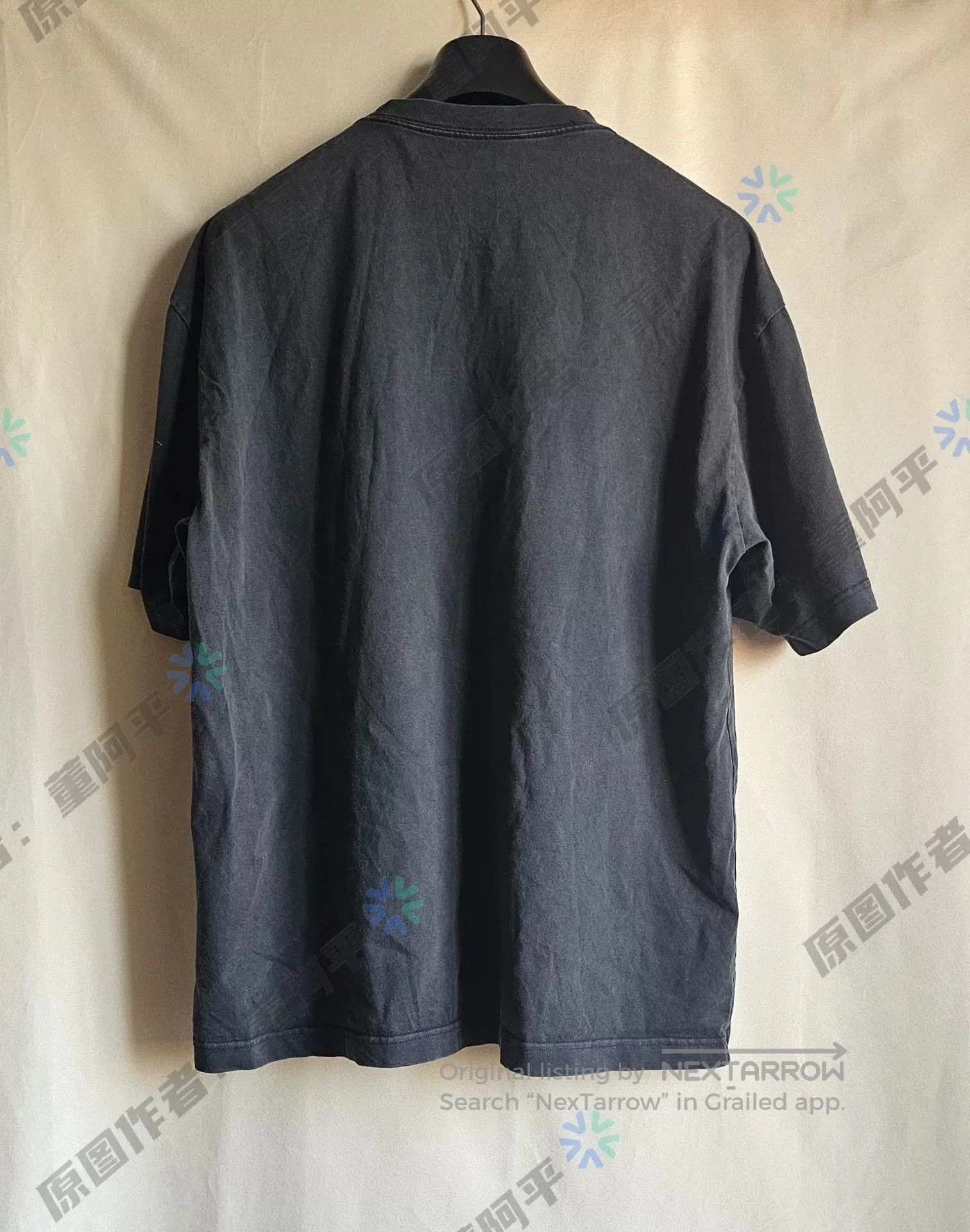 Balenciaga black short sleeve Balenciaga t. Size US L / EU 52-54 / 3 - 4 Thumbnail