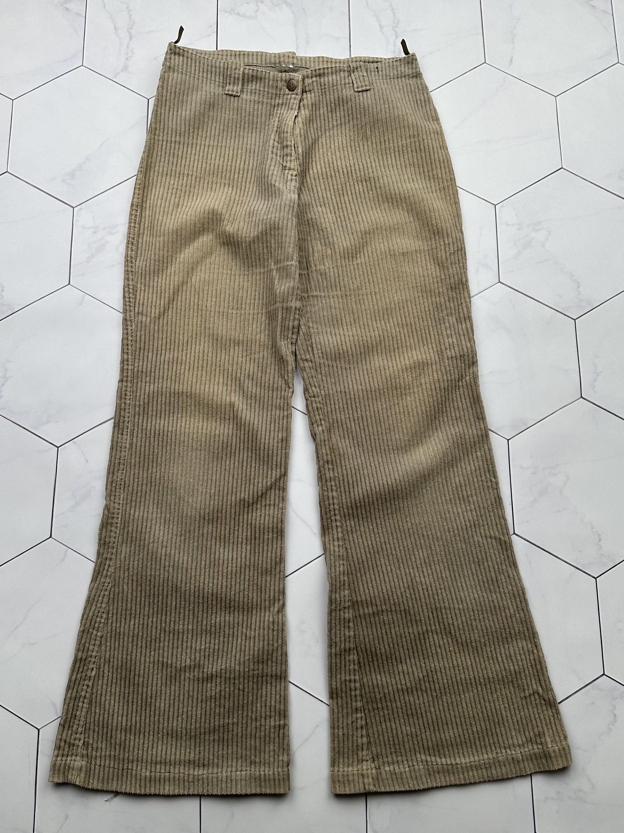 image of Avant Garde Vintage 90's Corduroy Flare Pants in Brown, Women's (Size 27)