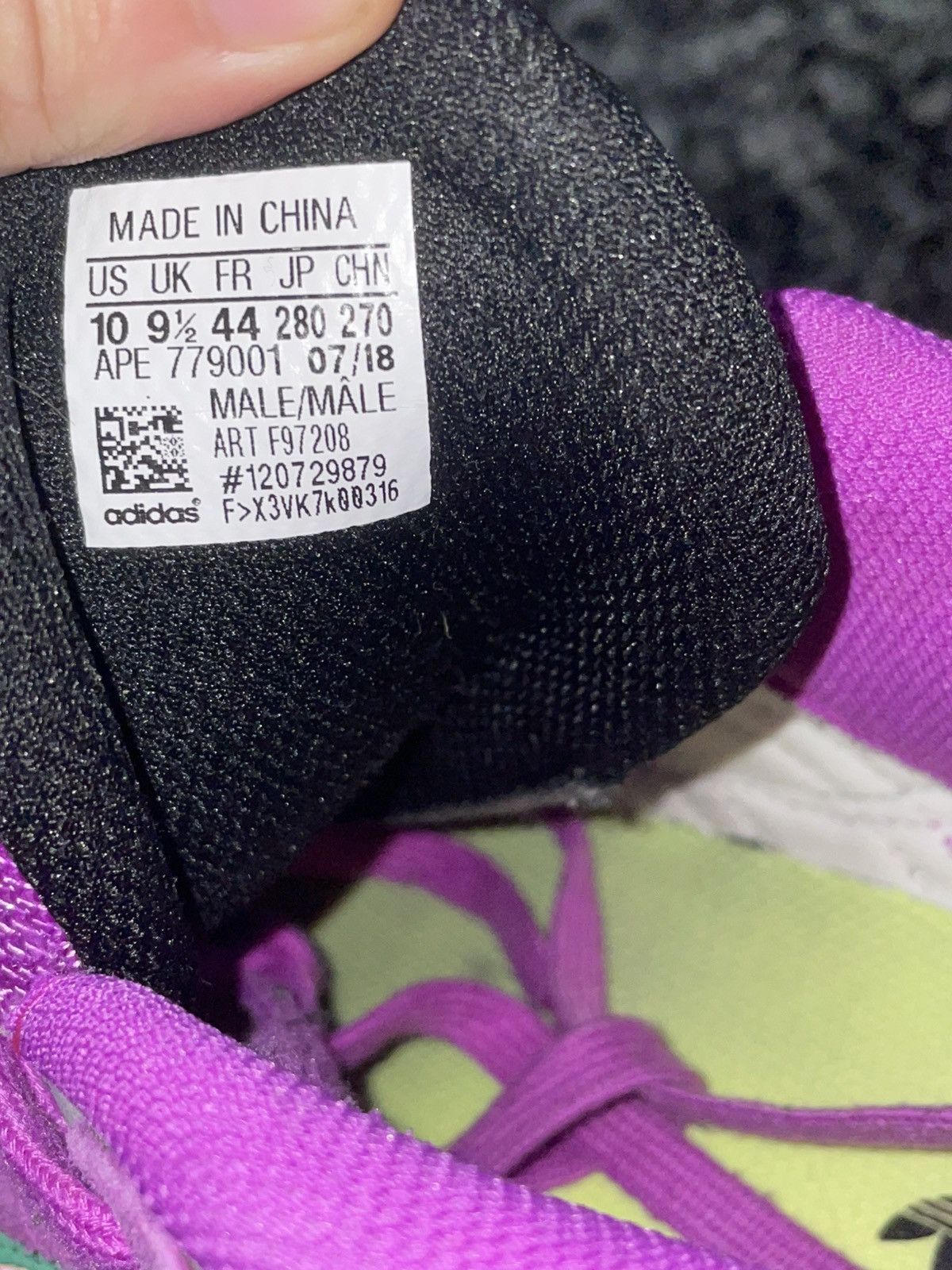 Adidas Adidas temper run shock Size US 10 / EU 43 - 7 Thumbnail