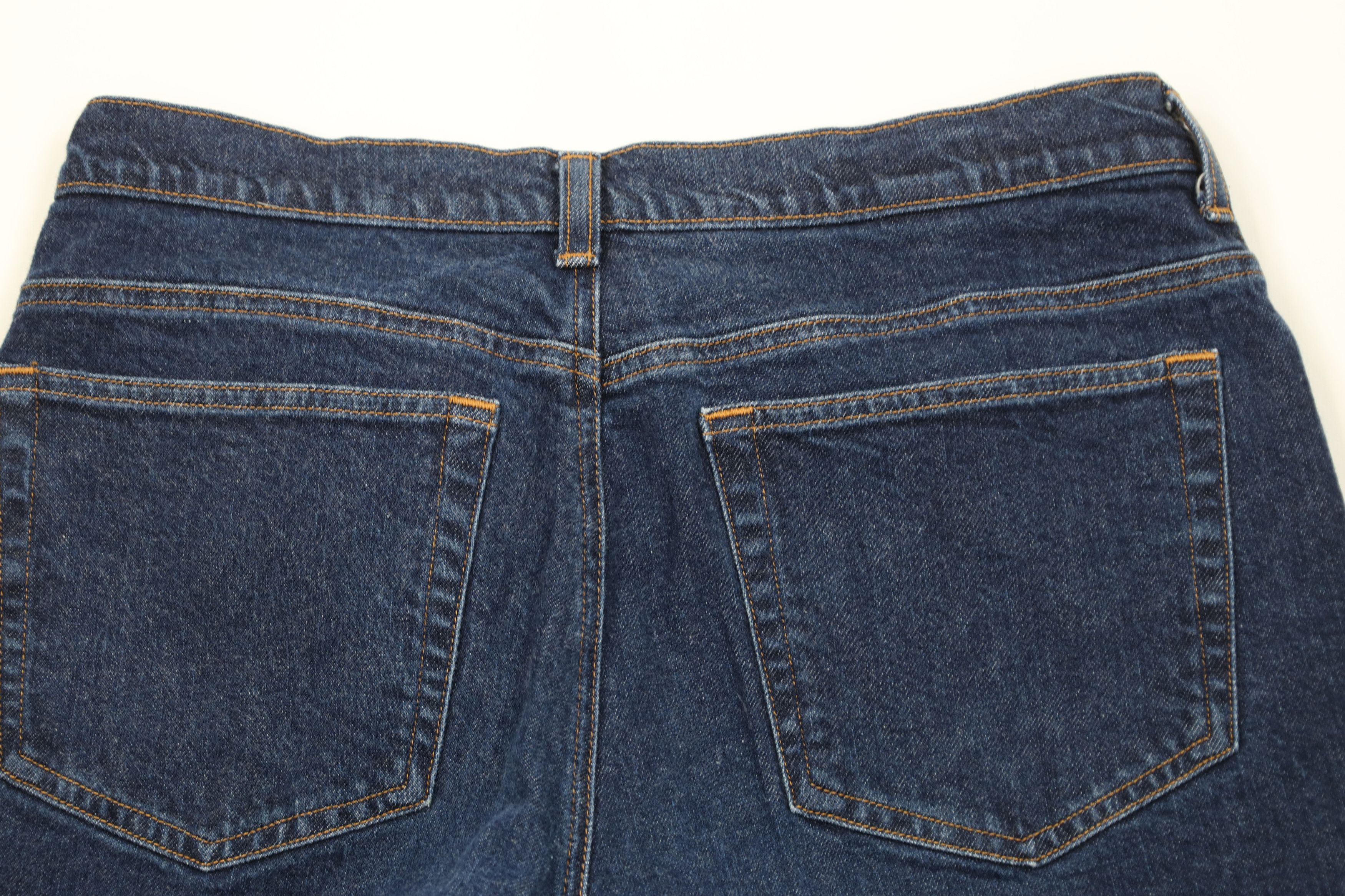 Lands' End Vintage 90s Lands End Straight Leg Denim Jeans Blue Cotton Size 34" / US 12 / IT 48 - 10 Thumbnail