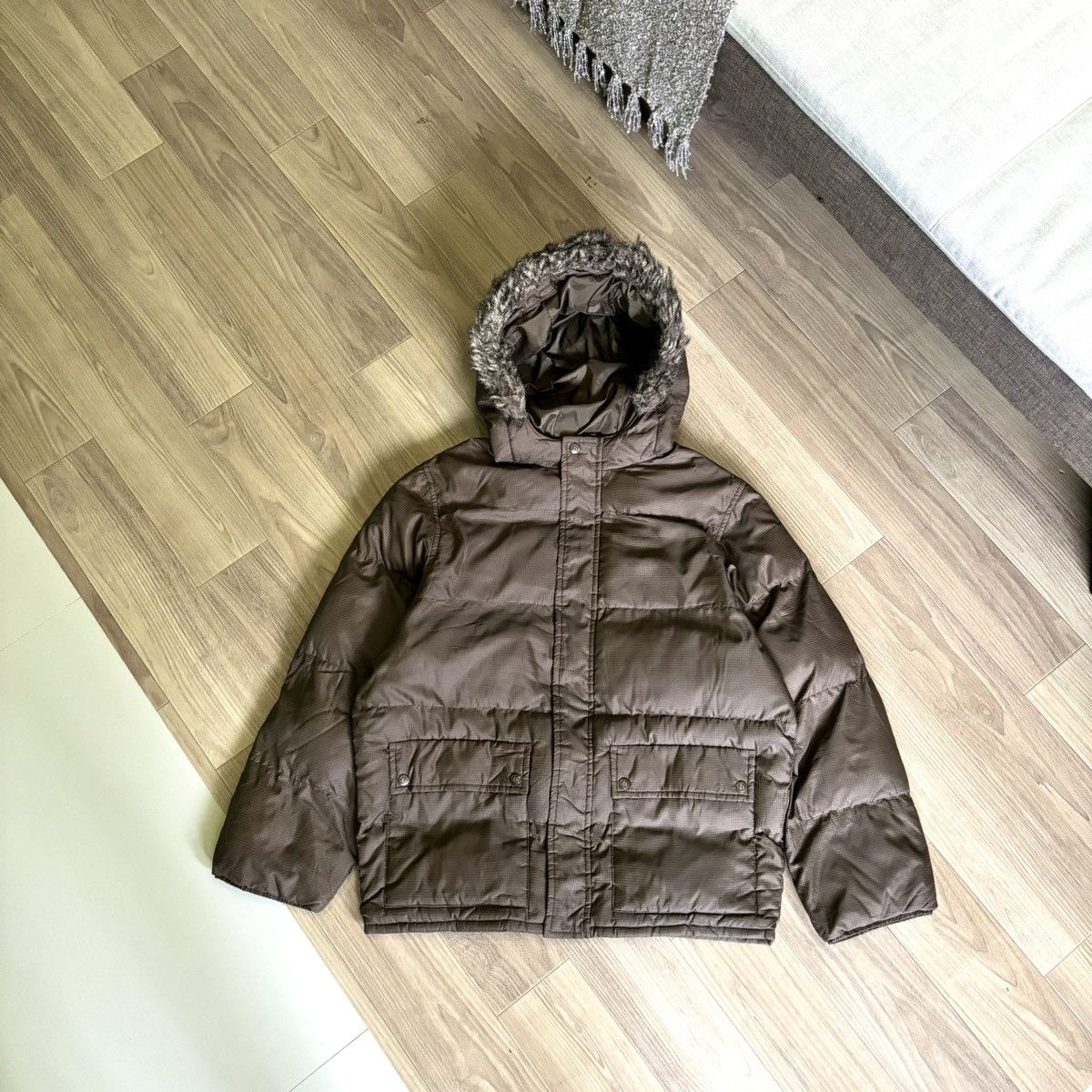 If Six Was Nine × Le Grande Bleu (L.G.B.) × Petit Bateau Petit bateau Fur jacket down puffer LGB ifsixwasnine Size US M / EU 48-50 / 2 - 1 Thumbnail