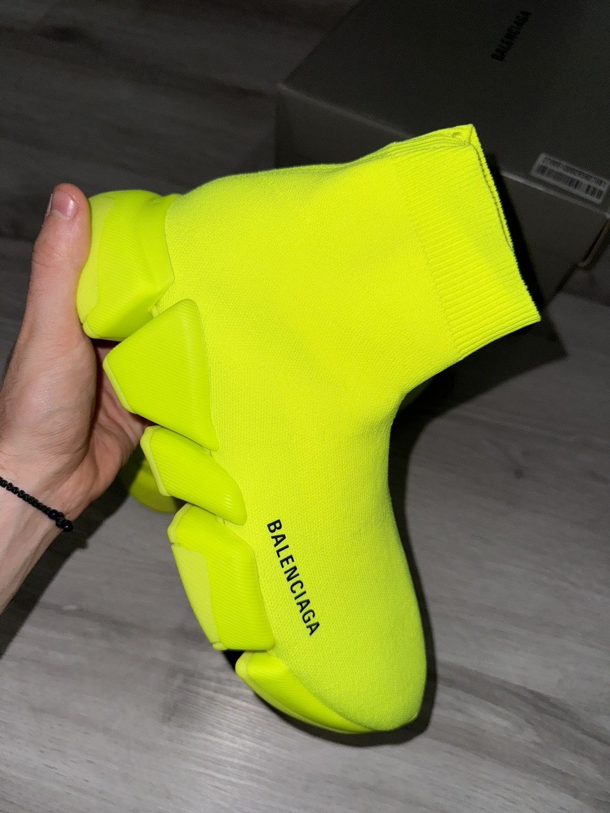 Balenciaga Neon Balenciaga Speed Trainer Size US 6.5 / EU 39-40 - 4 Thumbnail