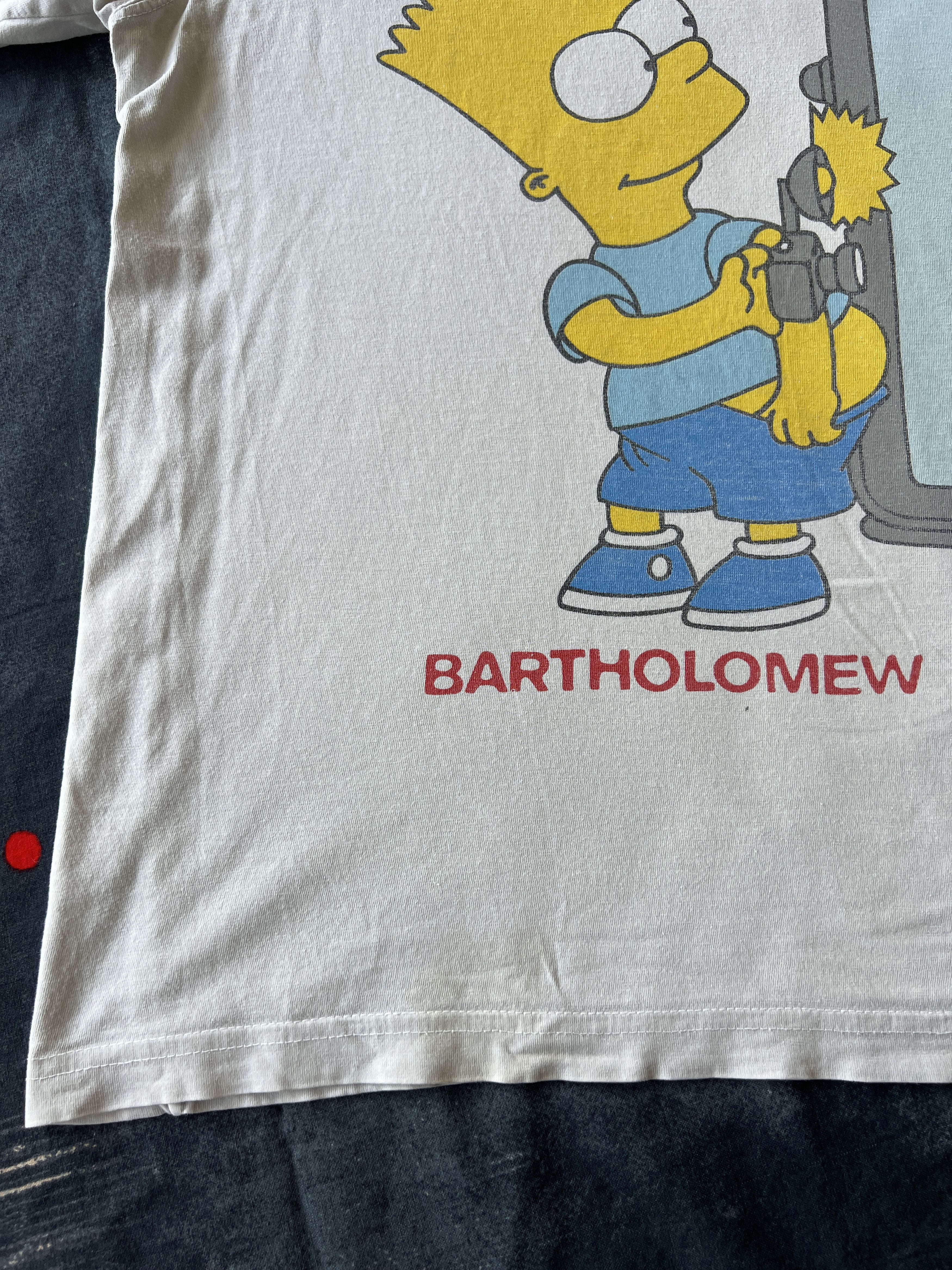 Cartoon Network × Vintage Vintage 1998 The Simpsons Cartoon Movie Bart T-shirt Size US L / EU 52-54 / 3 - 6 Thumbnail