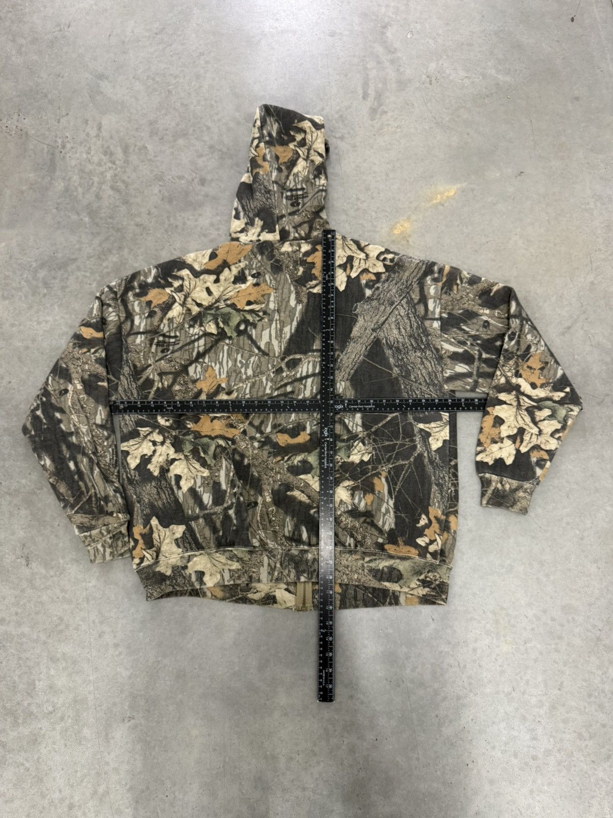 Realtree Camo Realtree Jerzees Vtg Hoodie 90s Fullzip USA Outdoors Size US XXL / EU 58 / 5 - 4 Thumbnail