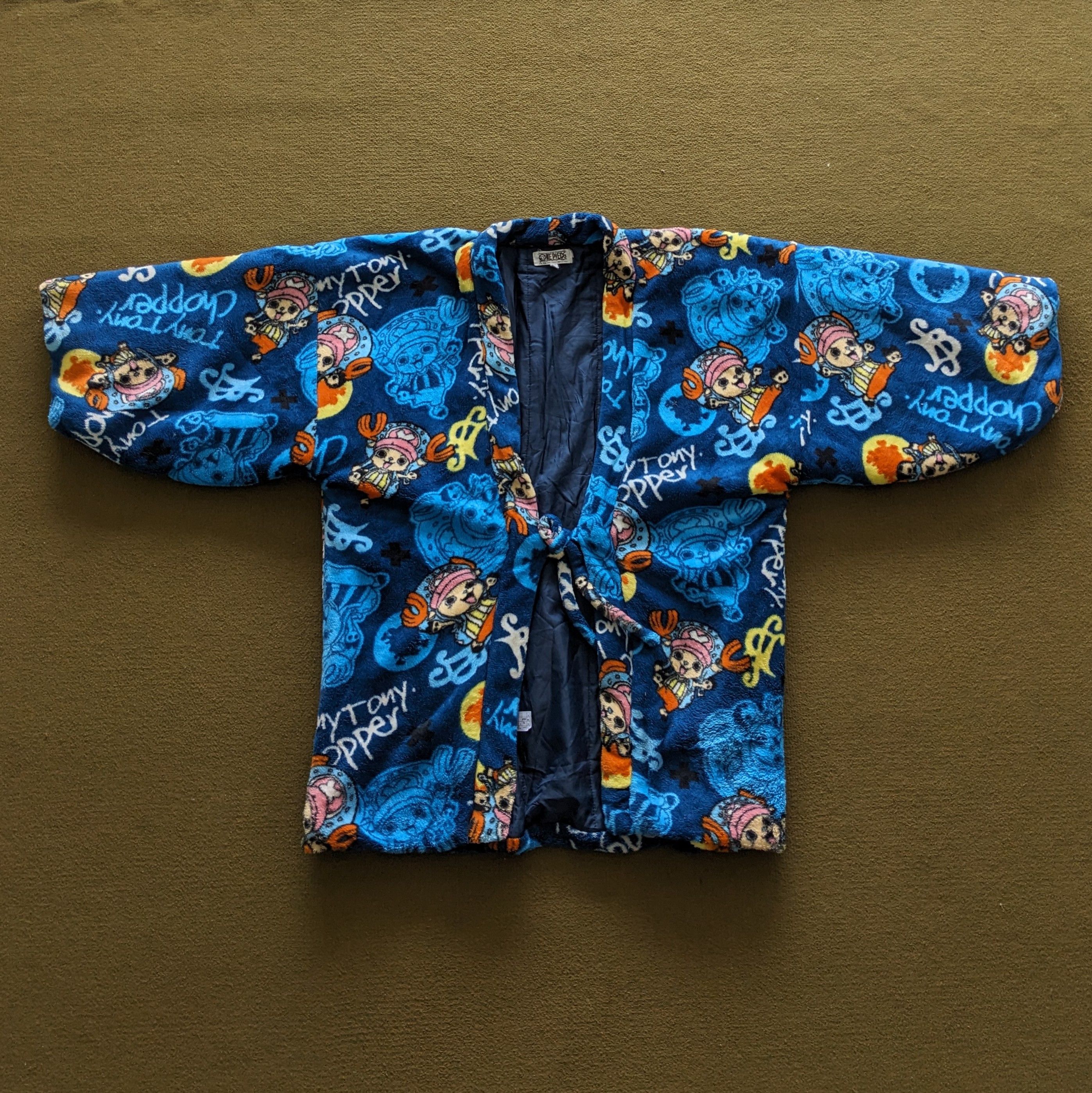 Vintage ONE PIECE Japanese Anime Kimono Jacket