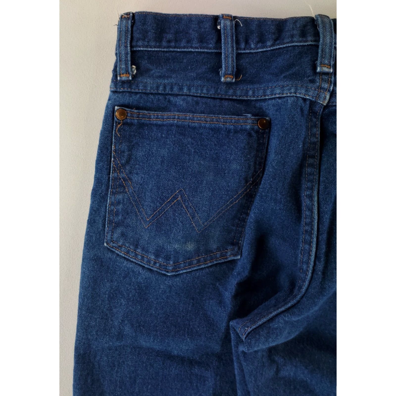 Wrangler VINTAGE Wrangler Jeans 936DEN Blue Jeans Mens 31 33 Inseam 33 90s Straight Blue Mens Size US 31 - 5 Thumbnail