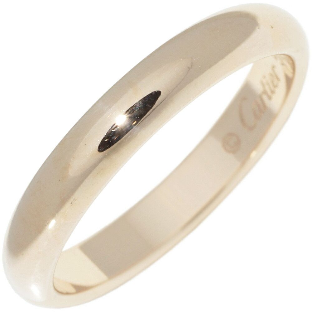 Cartier Cartier Cartier 1895 Wedding Ring Au750 Ring Size 17 Crocodile skin Ring B40312 DUTY FREE for USA Size ONE SIZE - 1 Thumbnail