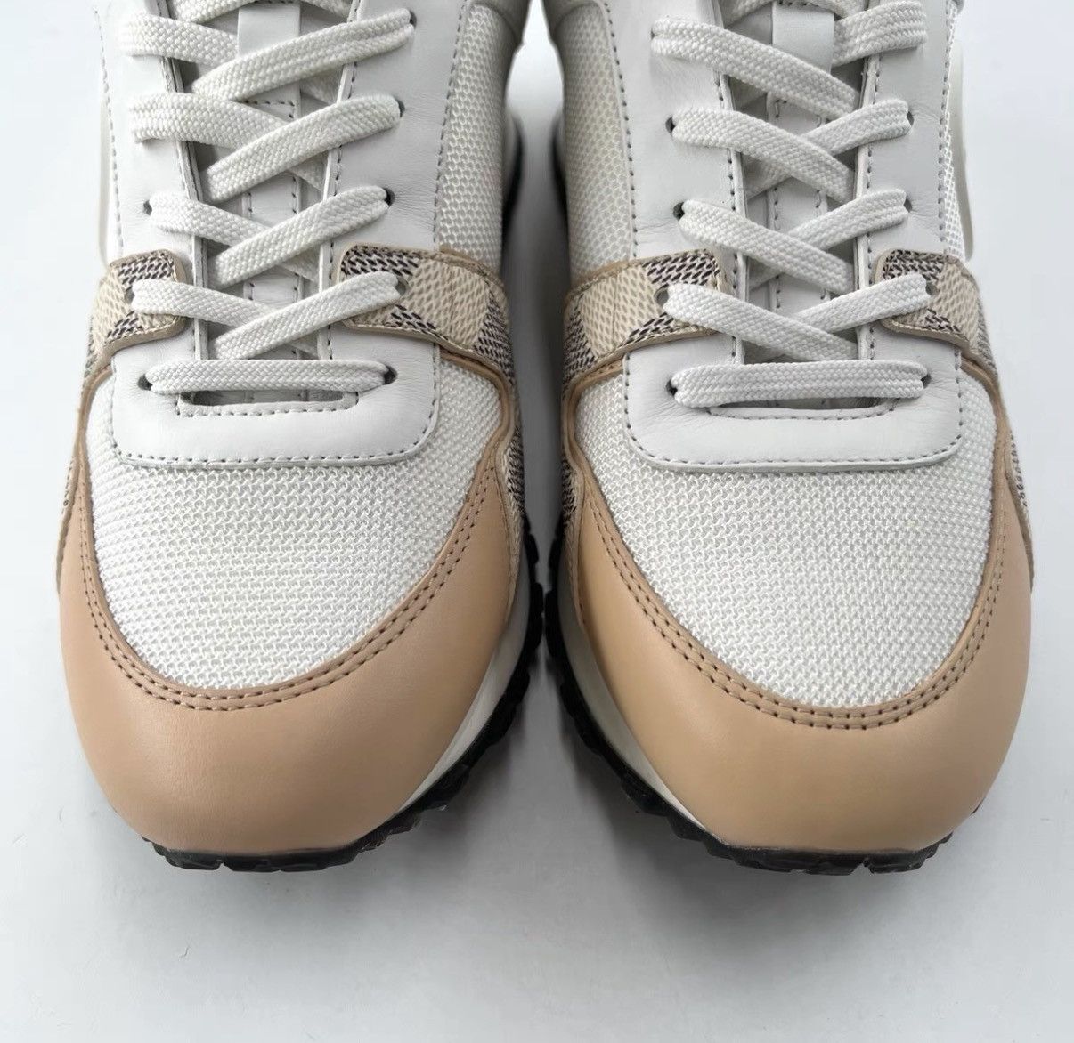 Louis Vuitton Louis Vuitton Casual Damier Low Top Cowhide Flat Shoes K12 Size US 5.5 / IT 35.5 - 4 Thumbnail