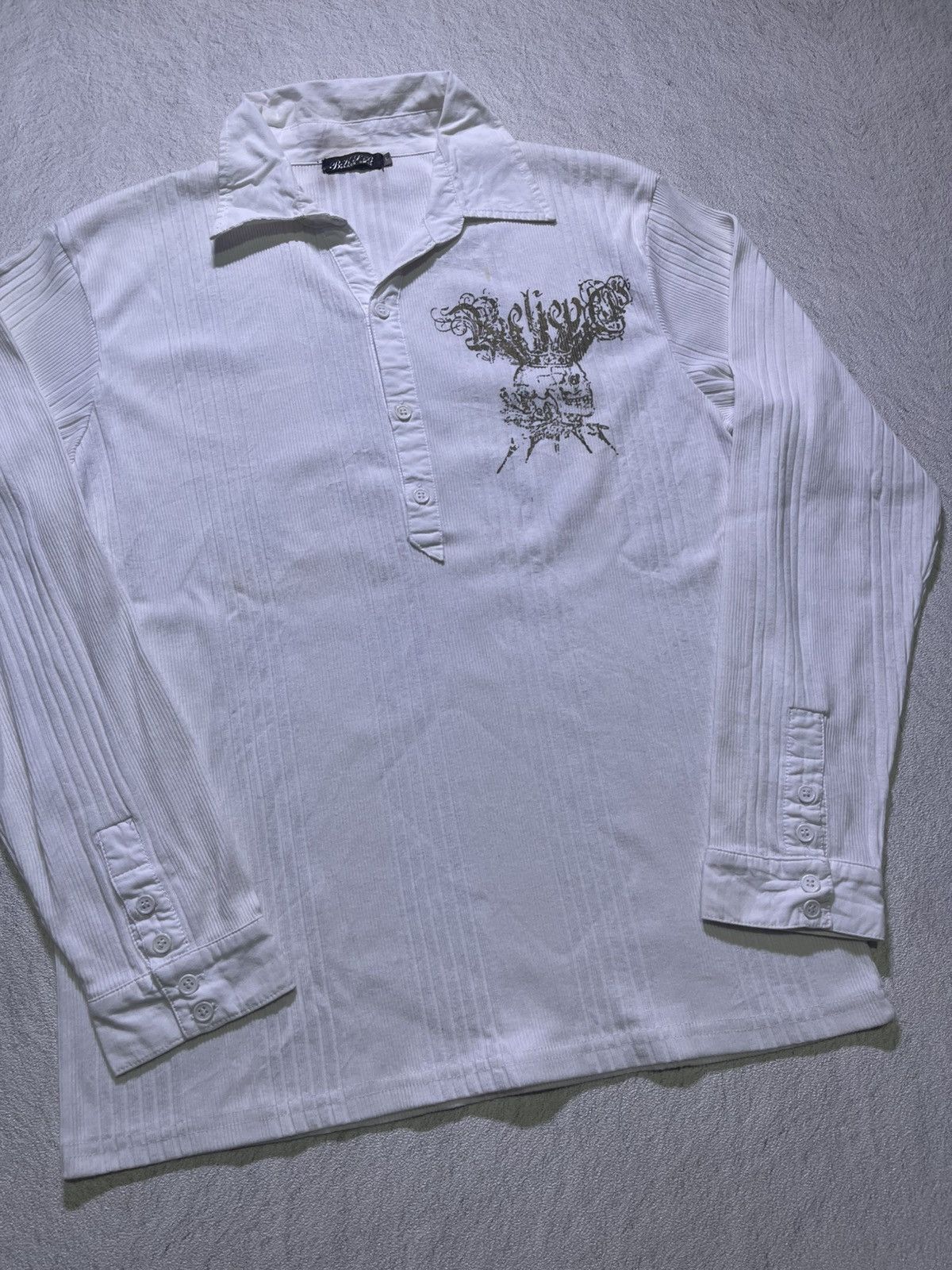 Japanese Brand Y2K BKLB long sleeve tshirt Size US M / EU 48-50 / 2 - 5 Thumbnail