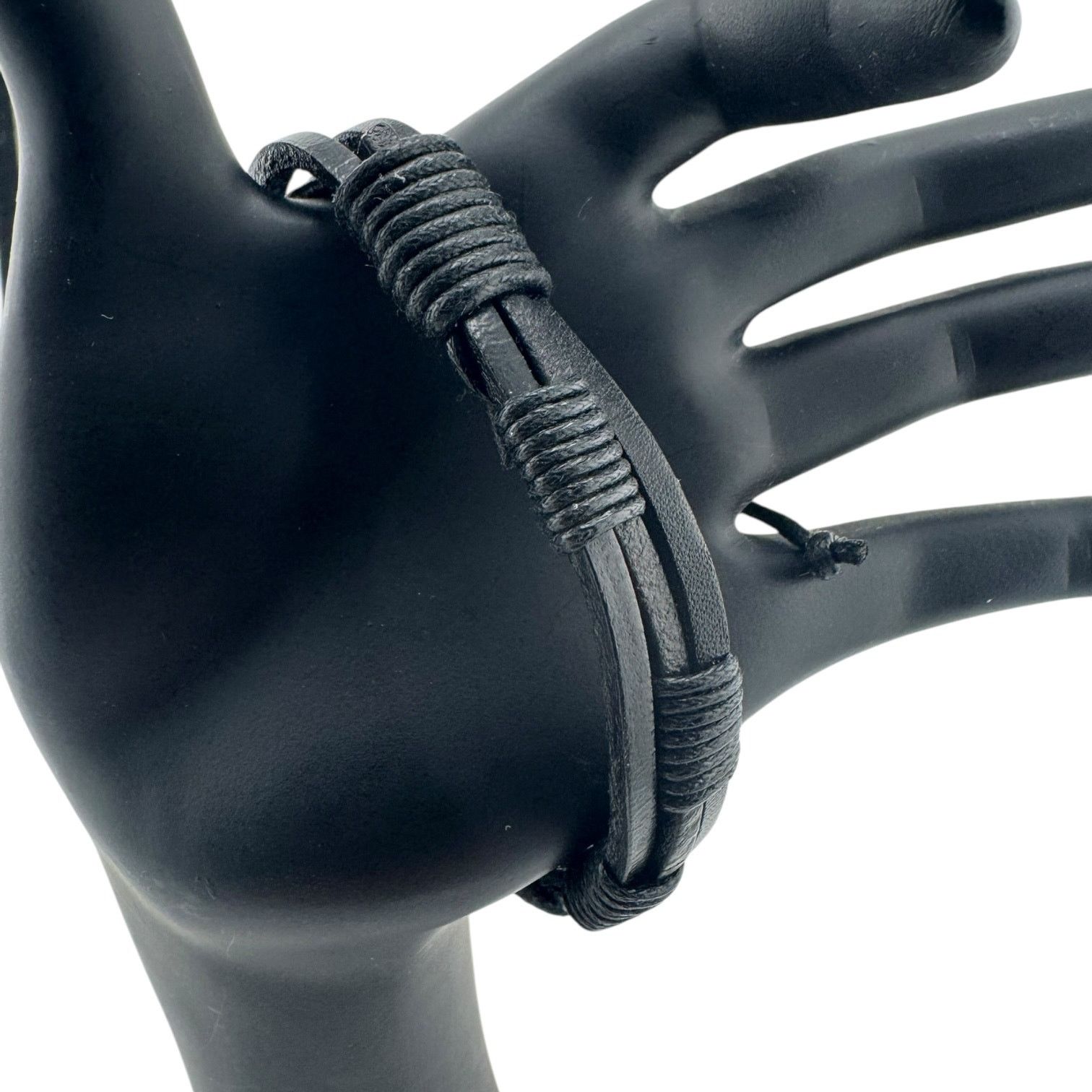 Other Black Braid Rebellion: No-Compromise Adjustable Cuff Size ONE SIZE - 1 Thumbnail