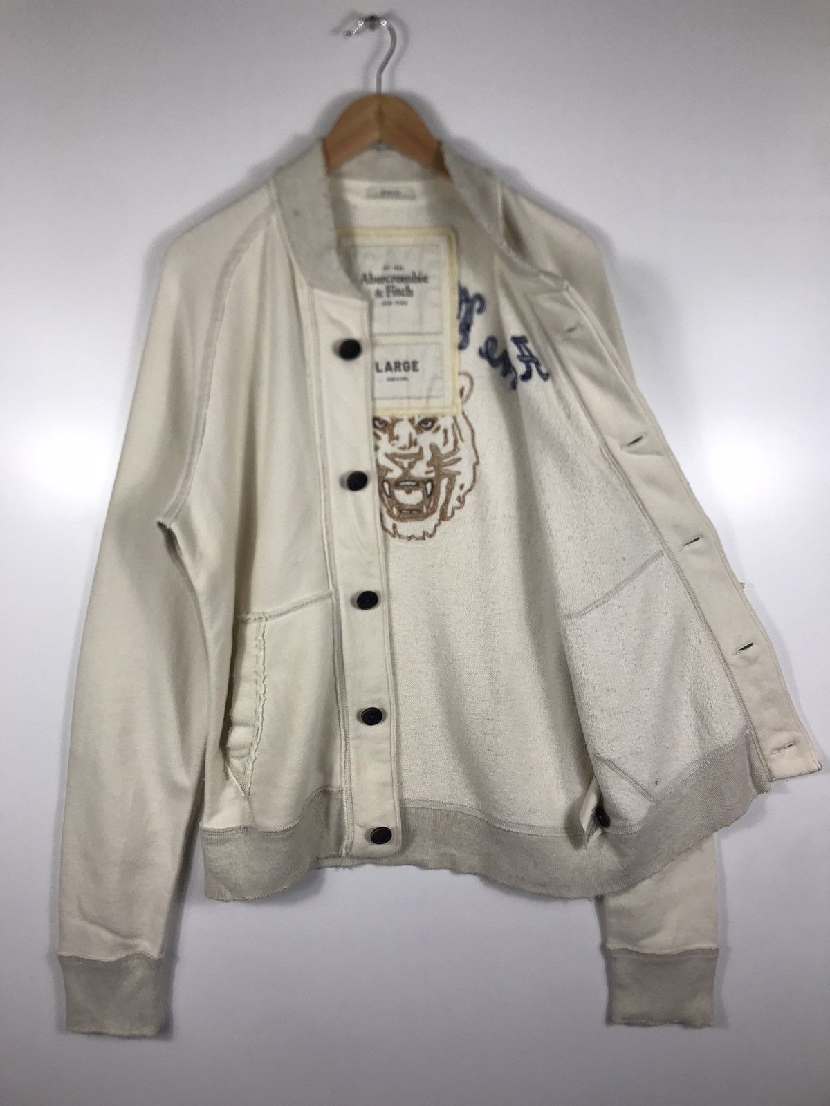 Abercrombie & Fitch 🔥Abercrombie & Fitch Muscle Button Shirt Sweater Size US L / EU 52-54 / 3 - 9 Thumbnail