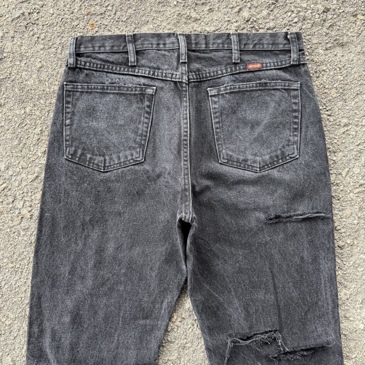 Rustler Vintage rustler black rippep Jean denim pants Size US 36 / EU 52 - 11 Thumbnail