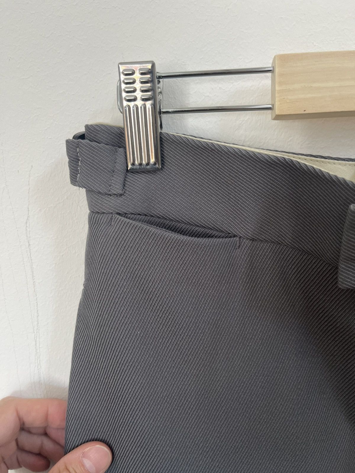 Lemaire Lemaire Grey Trousers Size US 30 / EU 46 - 2 Thumbnail