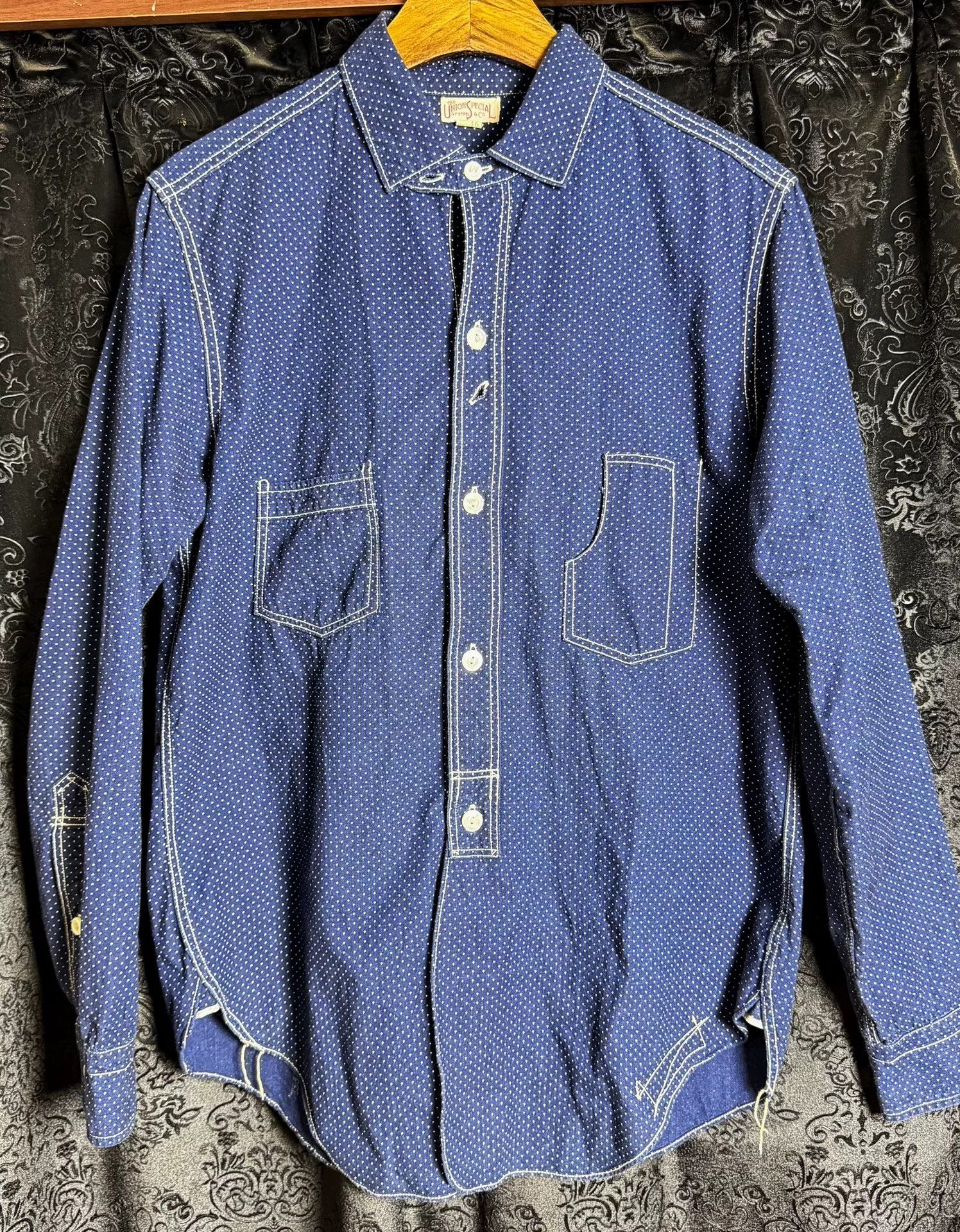 Freewheelers Freewheelers Polka Dot Long Sleeve Shirt Size US L / EU 52-54 / 3 - 1 Thumbnail