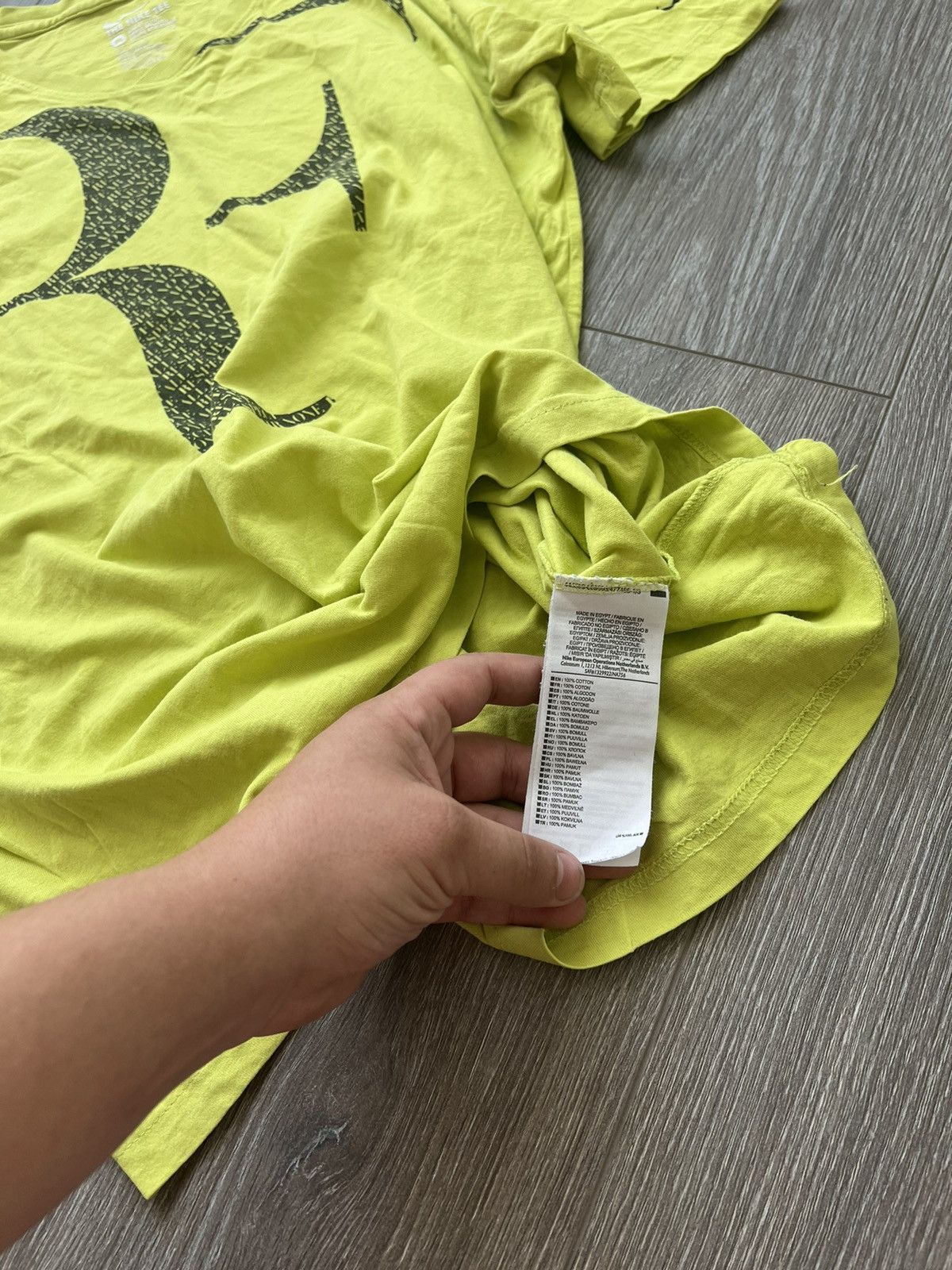 Nike Nike RF Roger Federer Tee Shirt Size US M / EU 48-50 / 2 - 8 Thumbnail