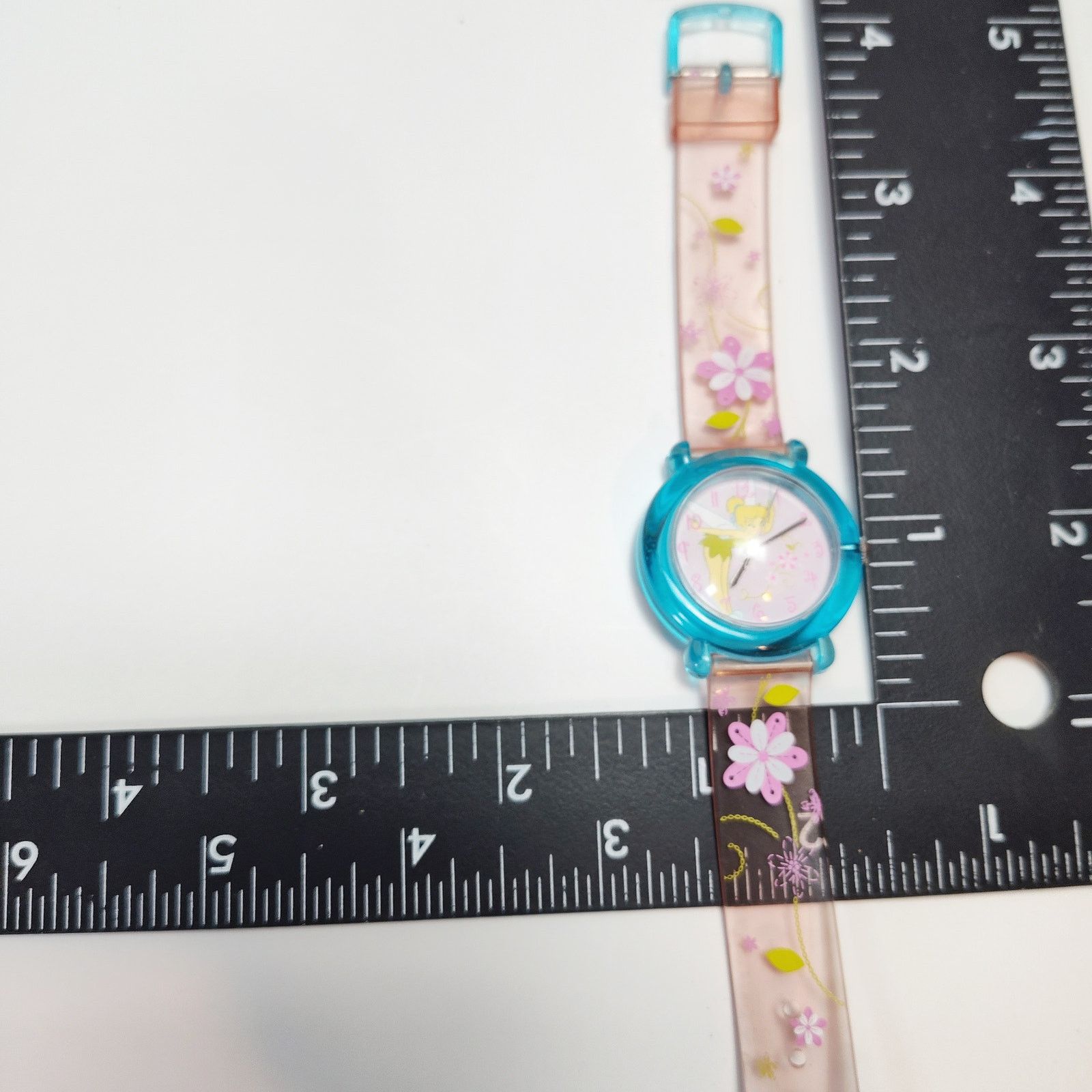 Disney Disney Tinker Bell Y2K Translucent Blue Case Watch Strap Size ONE SIZE - 6 Thumbnail