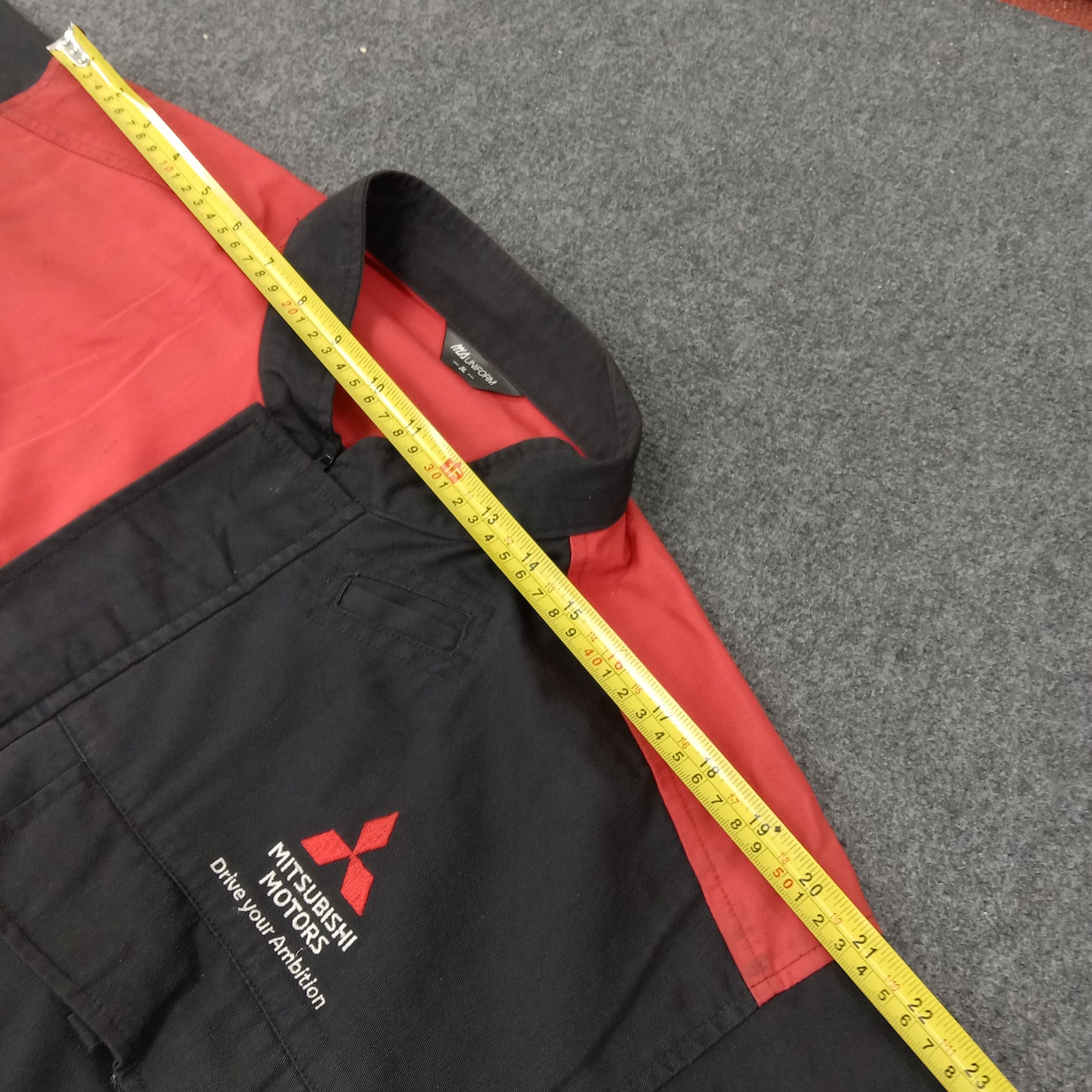 Japanese Brand Mitsubishi Motors Racing Team Coverall Jacket C257N4 Size US XL / EU 56 / 4 - 11 Thumbnail