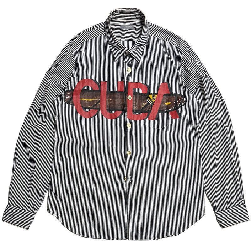 Comme des Garcons Homme Plus SS03 Cuba Button Up Size US M / EU 48-50 / 2 - 1 Thumbnail