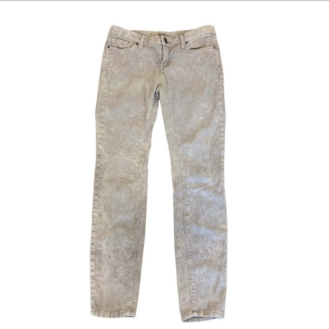 Urban Outfitters Urban outfitters Gray Corduroy Pants Skinny Ankle Low Rise Size 27" / US 4 / IT 40 - 1 Thumbnail