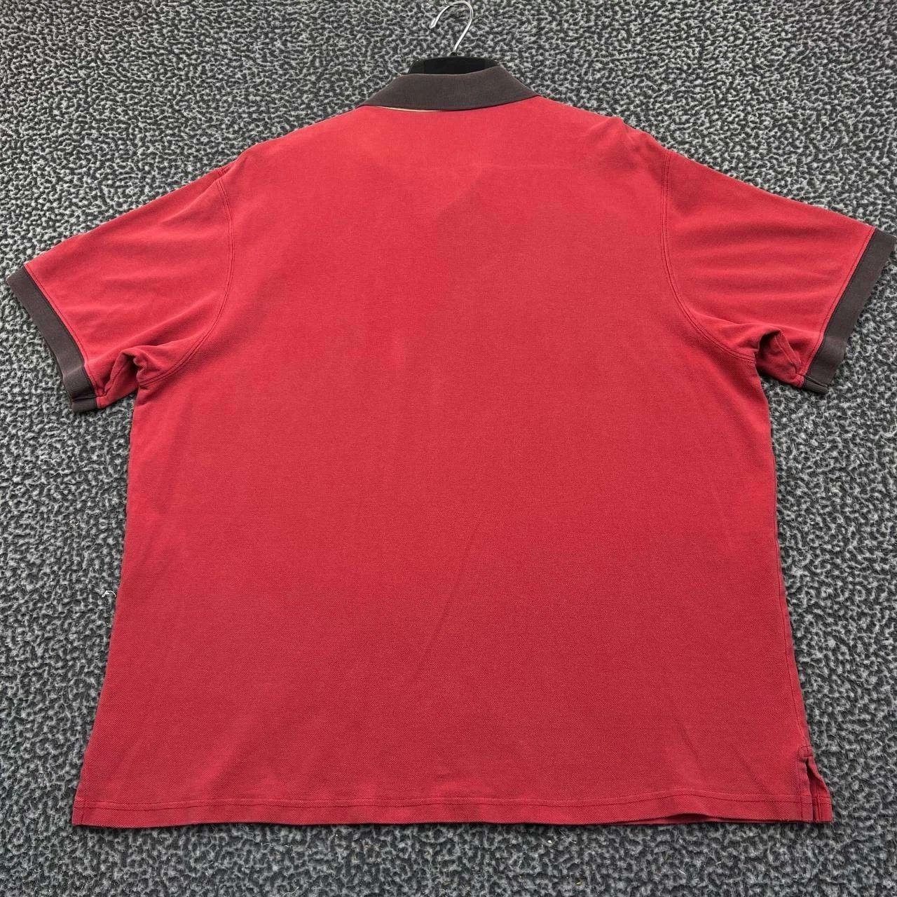 L.L. Bean L.L Bean Polo Shirt Men Red Short Sleeve Collared Cotton XL Size US XL / EU 56 / 4 - 2 Thumbnail