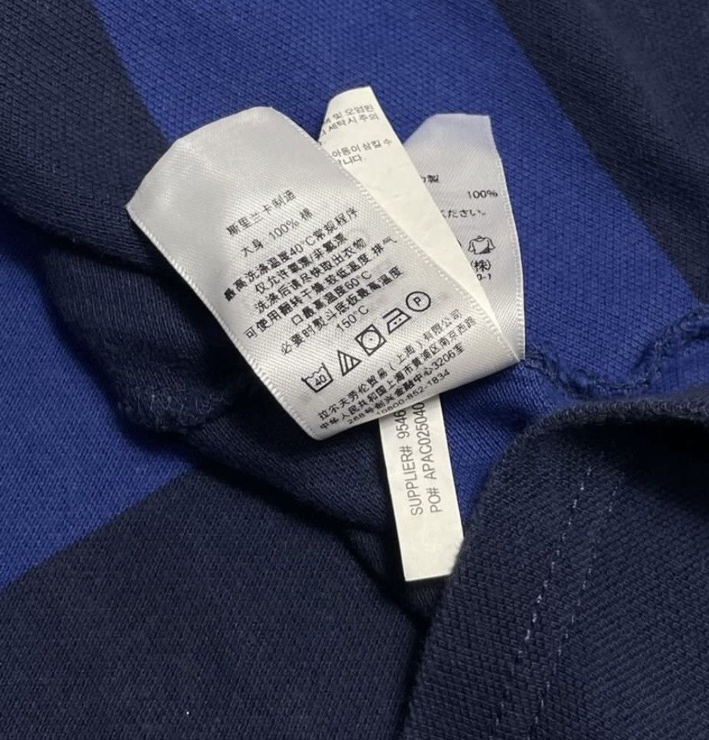 Polo Ralph Lauren × Vintage Polo Ralph Lauren Striped PRLC Polos Size US L / EU 52-54 / 3 - 5 Thumbnail