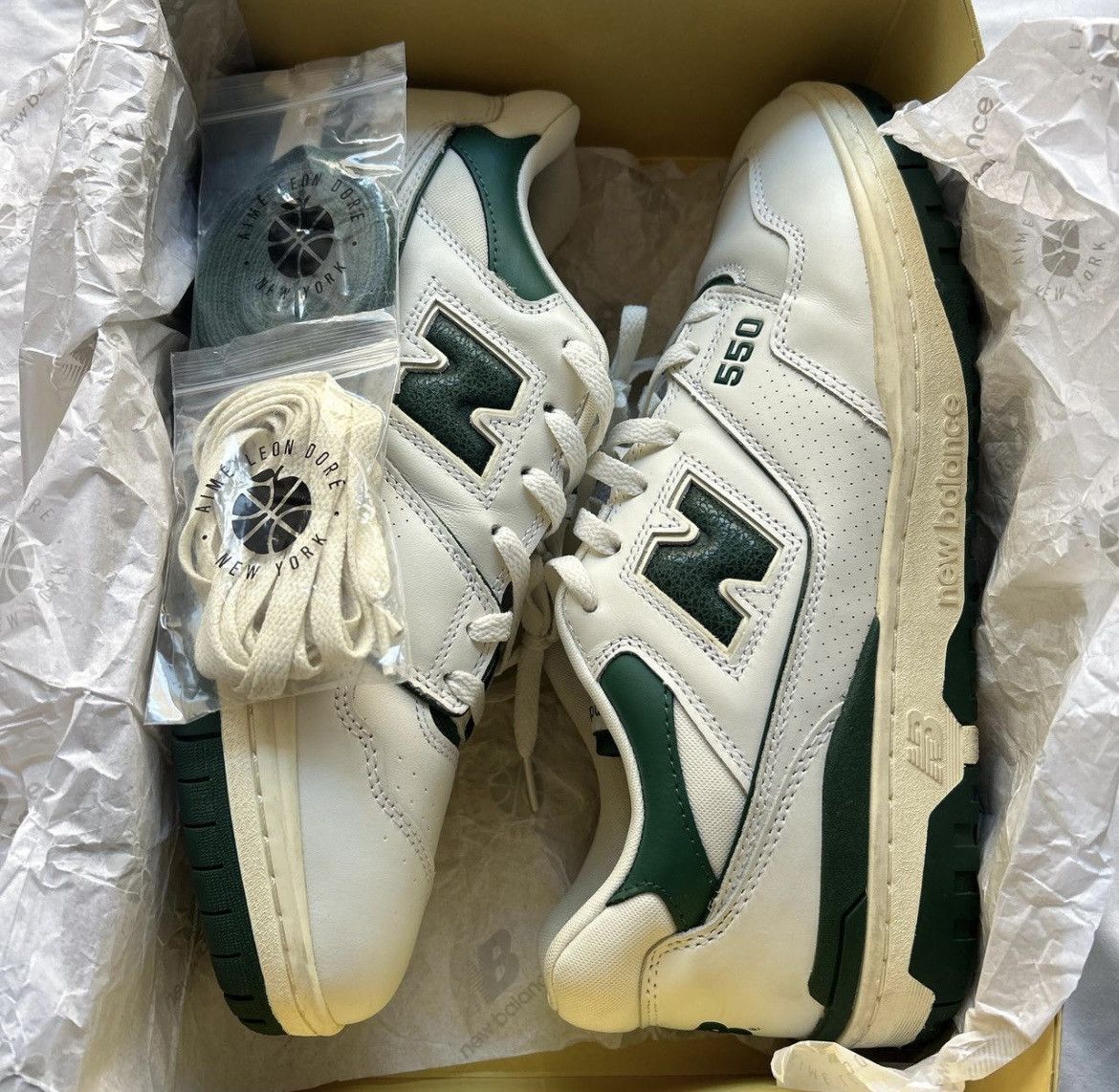 Aime Leon Dore × New Balance Aime Leon Dore x New balance 550 Size US 12 / EU 45 - 5 Thumbnail