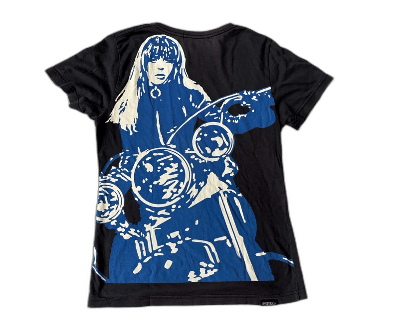 Hysteric Glamour Vintage Graphic Short Sleeve T-Shirt Size M / US 6-8 / IT 42-44 - 1 Thumbnail