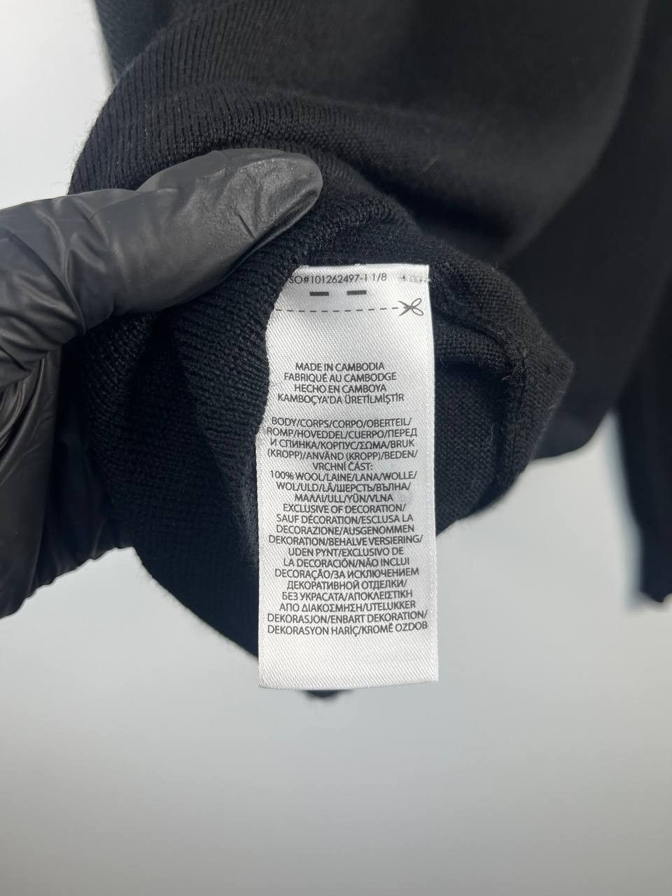 Polo Ralph Lauren Polo Ralph Lauren Washable Merino Wool Sweater Black Size L Size US L / EU 52-54 / 3 - 4 Thumbnail