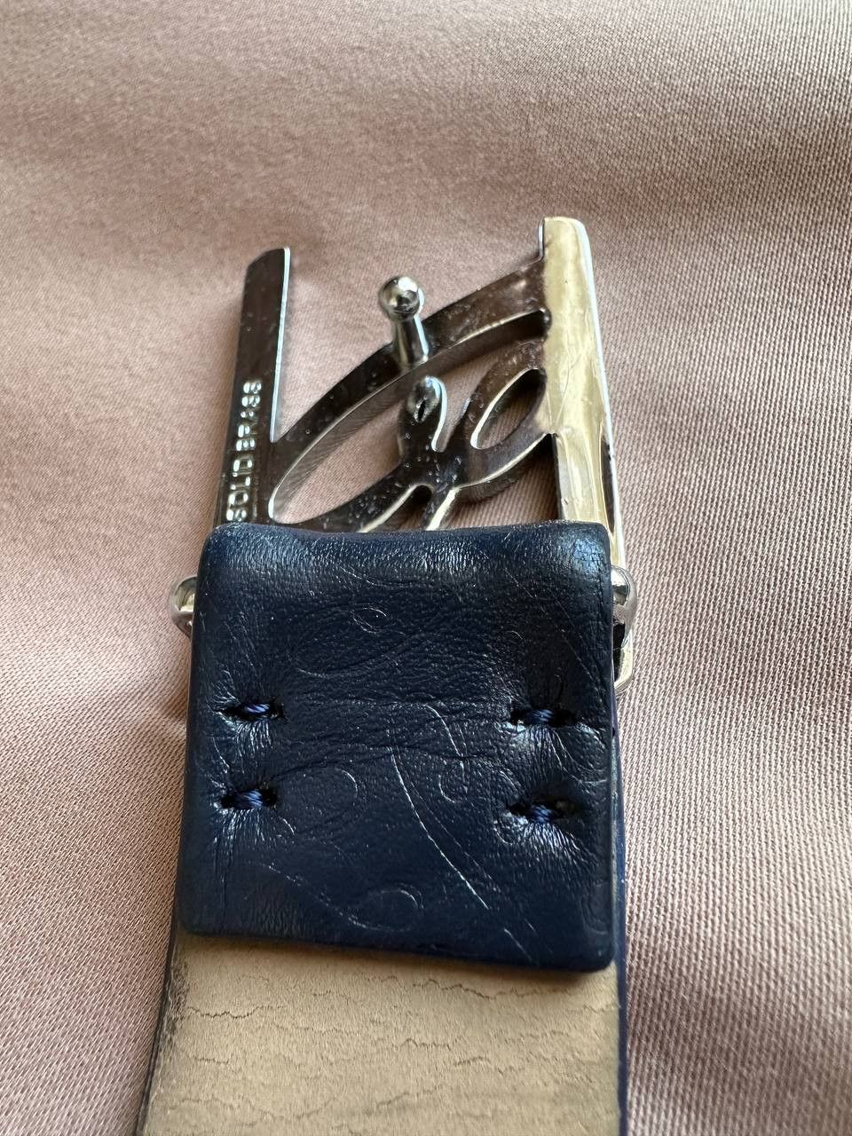 Brioni Brioni Leather Belt Size 44 - 3 Thumbnail