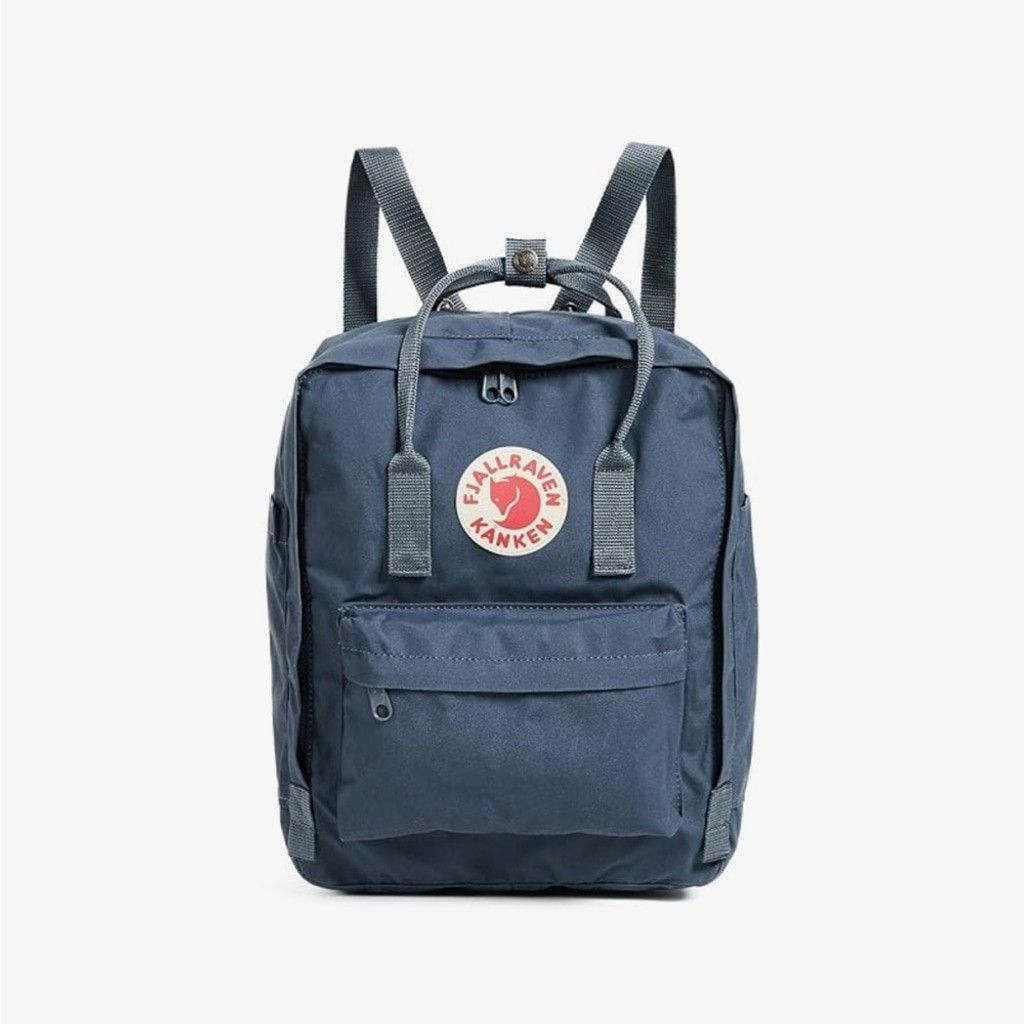 Fjallraven Fjallraven Kanken Small Backpack Double Handle Navy Bag Blue Size ONE SIZE - 1 Thumbnail