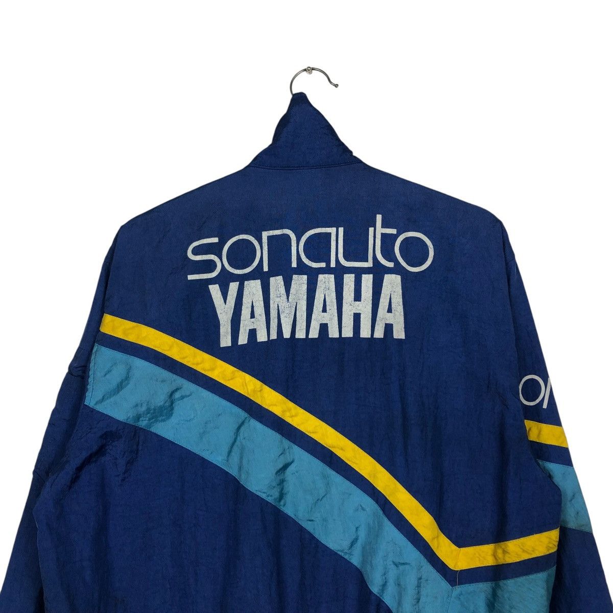 Vintage 🔥VINTAGE BOMBER JACKET RACING SONAUTO YAMAHA BIG LOGO Size US M / EU 48-50 / 2 - 11 Thumbnail