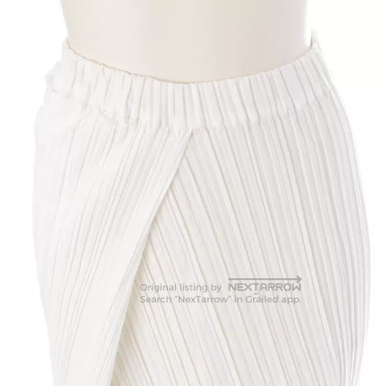 Issey Miyake Issey Miyake Ruched Midi Skirt Size 25" / US 0 / IT 36 - 5 Thumbnail