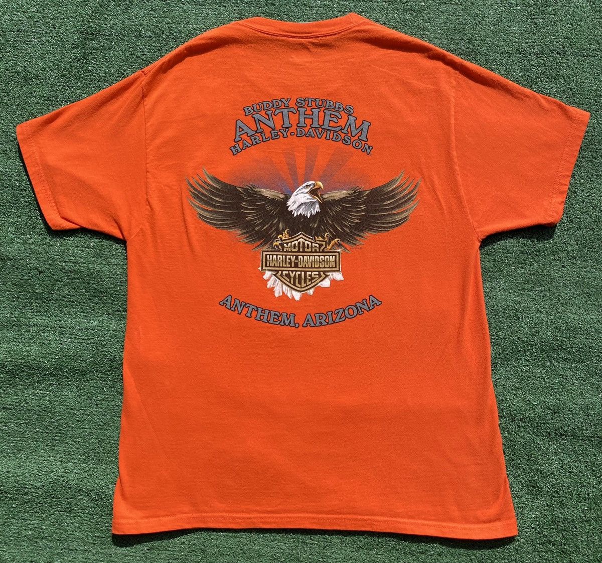 Harley Davidson Harley Davidson Eagle Biker Pocket T-shirt Mens Medium Size US M / EU 48-50 / 2 - 1 Thumbnail