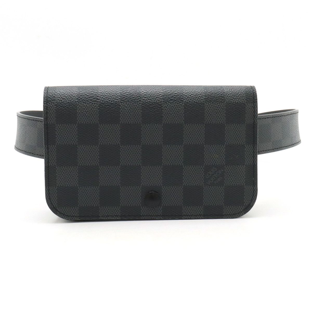 Louis Vuitton Louis Vuitton Louis Vuitton Damier Graphite Belt Bag M6837T Canvas Belt Bag M6837T in Very Good Condition Size ONE SIZE - 1 Thumbnail