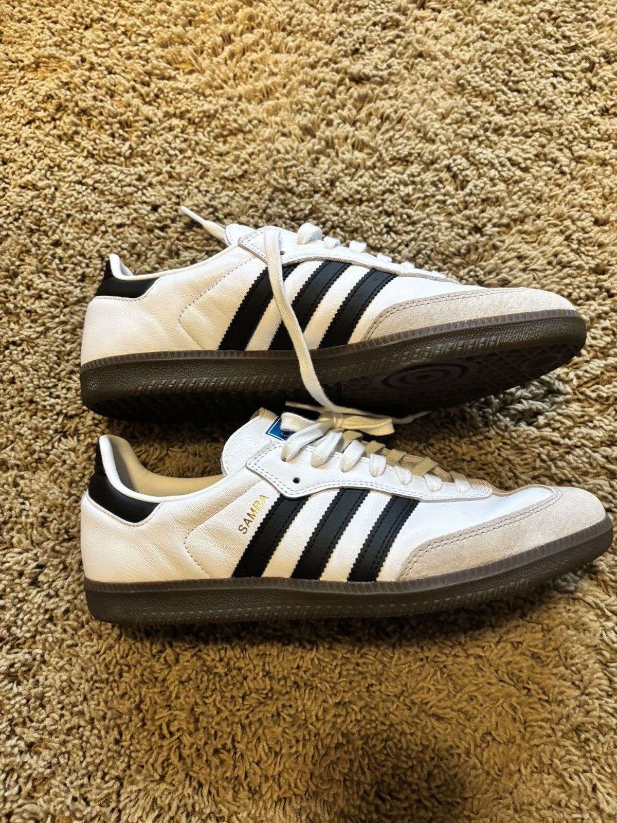 Adidas Adidas Sambas Size US 10 / EU 43 - 3 Thumbnail