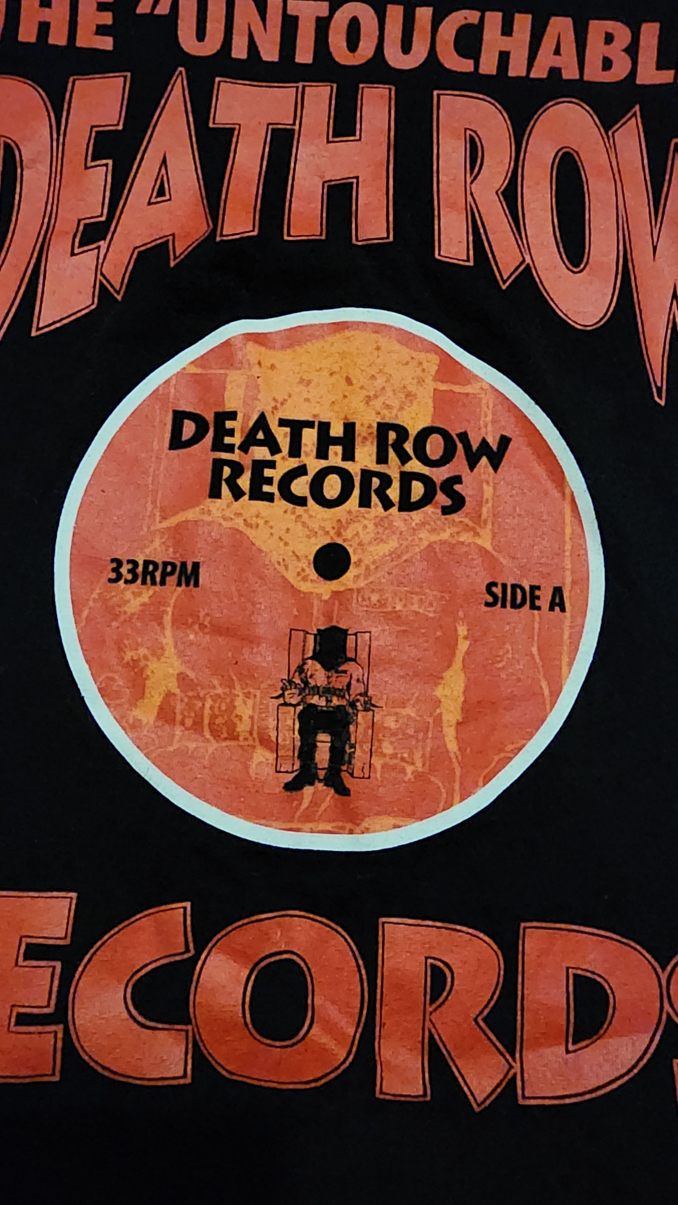 Death Row Records Vintage The Untouchable Death Row Records T Shirt Size US XL / EU 56 / 4 - 2 Thumbnail