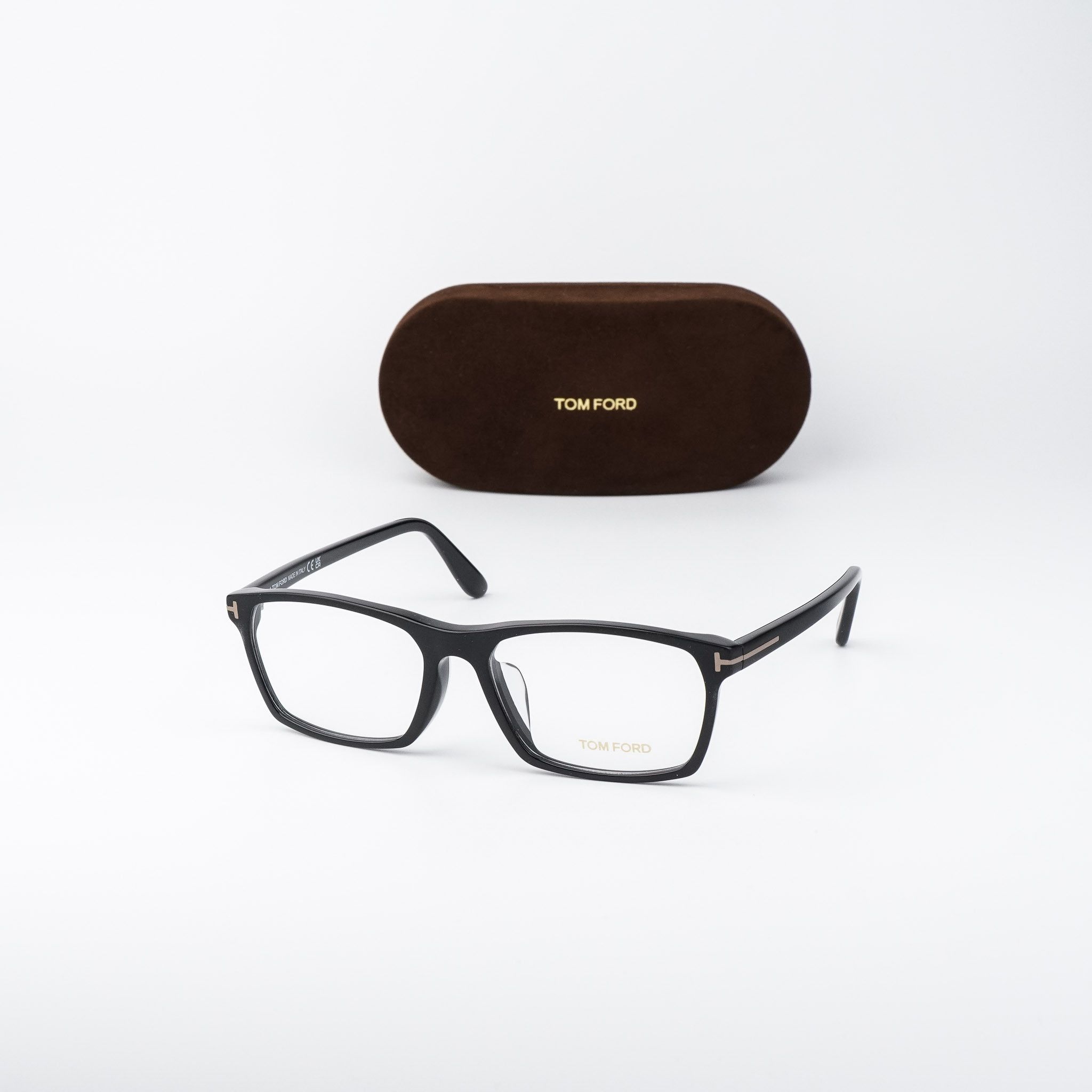 Tom Ford Tom Ford Men Eyeglasses Rectangle FT4295 002 NEW AUTHENTIC Size ONE SIZE - 1 Thumbnail