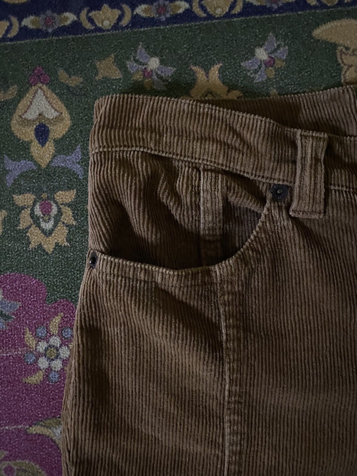 Dolce & Gabbana × Vintage Vintage Dolce & Gabbana Corduroy Pants Size 28" / US 6 / IT 42 - 7 Thumbnail