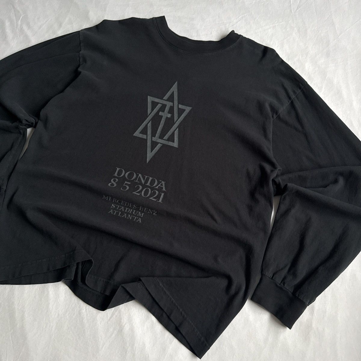Kanye West Kanye West Donda August 5 Longsleeve Black M Size US M / EU 48-50 / 2 - 2 Thumbnail